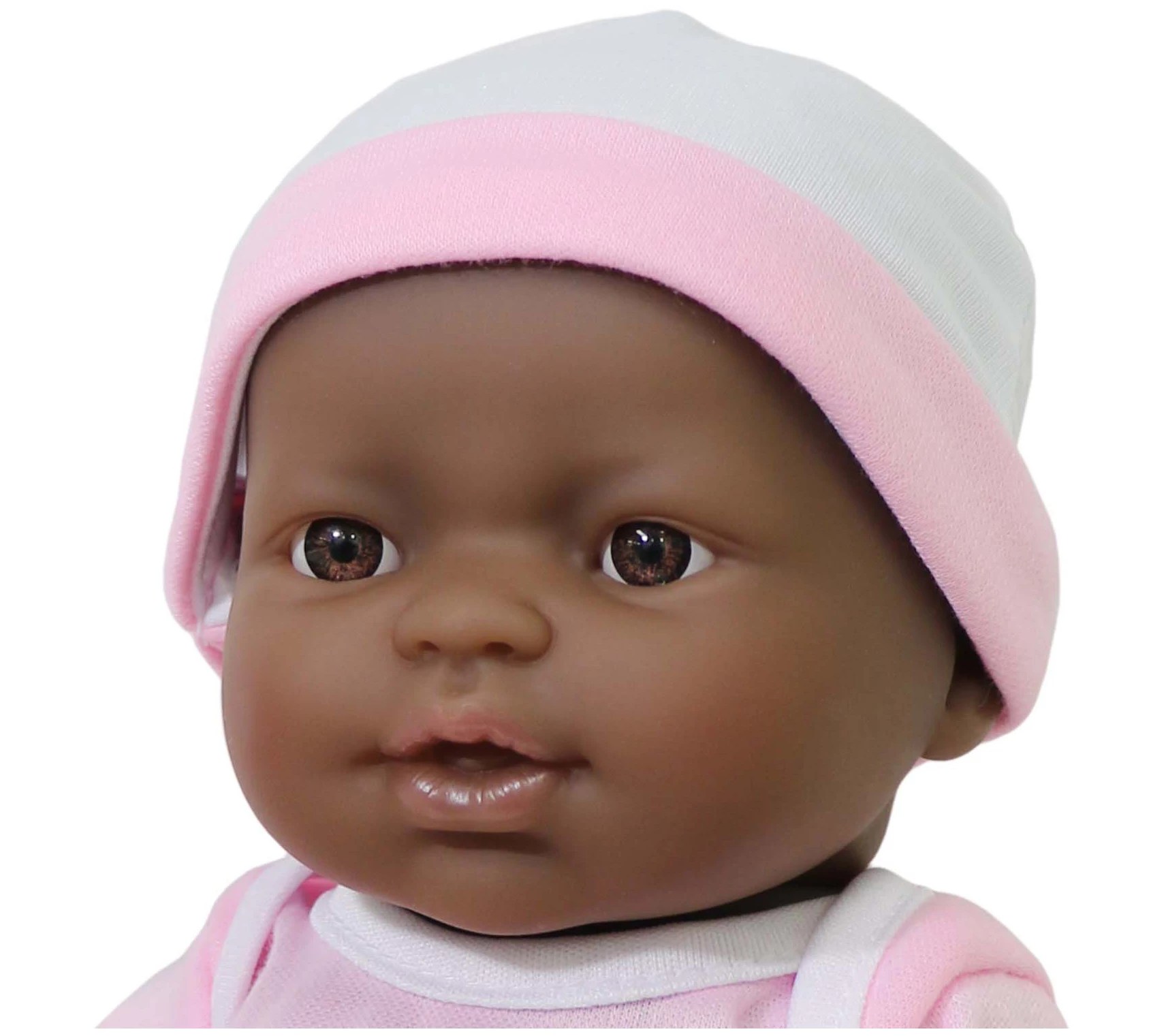 JC Toys La Newborn 12" African American Baby Doll 25 Pieces