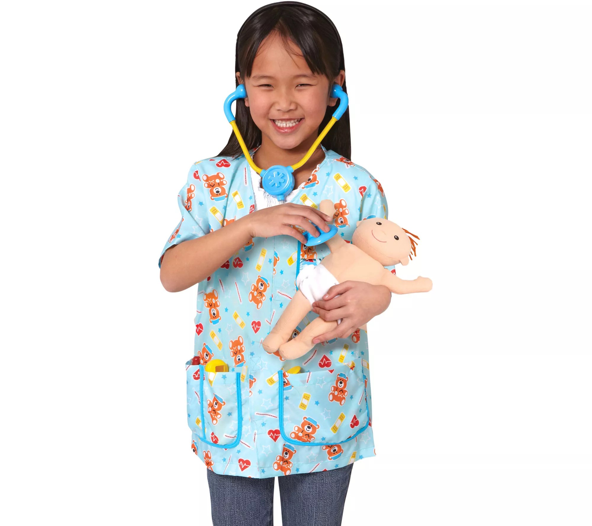 Melissa & Doug Pediatric Nurse Role Play Costume Set