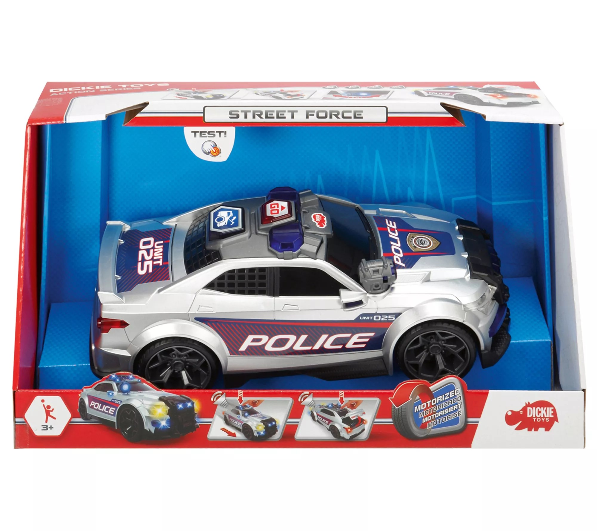 Dickie Toys Light and Sound Street Force