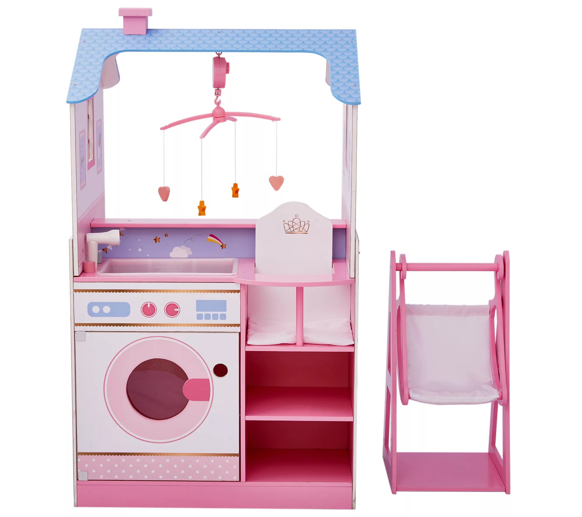 Olivia's Little World Classic Doll Changing Station Dollhouse