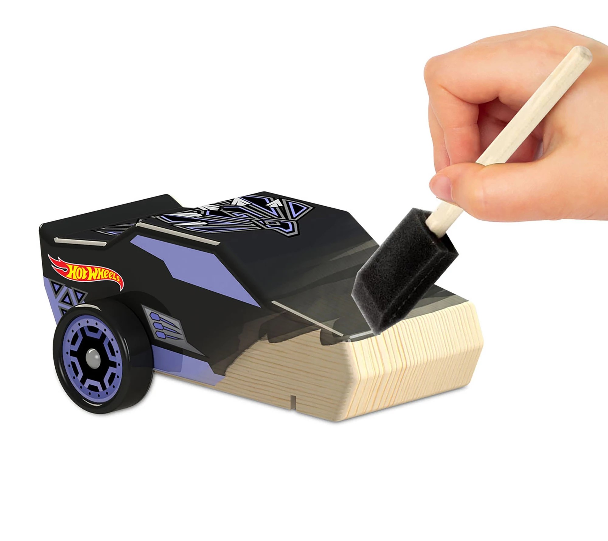 Tara Toys Hot Wheels 2pk Racers Black Panther/Capt America