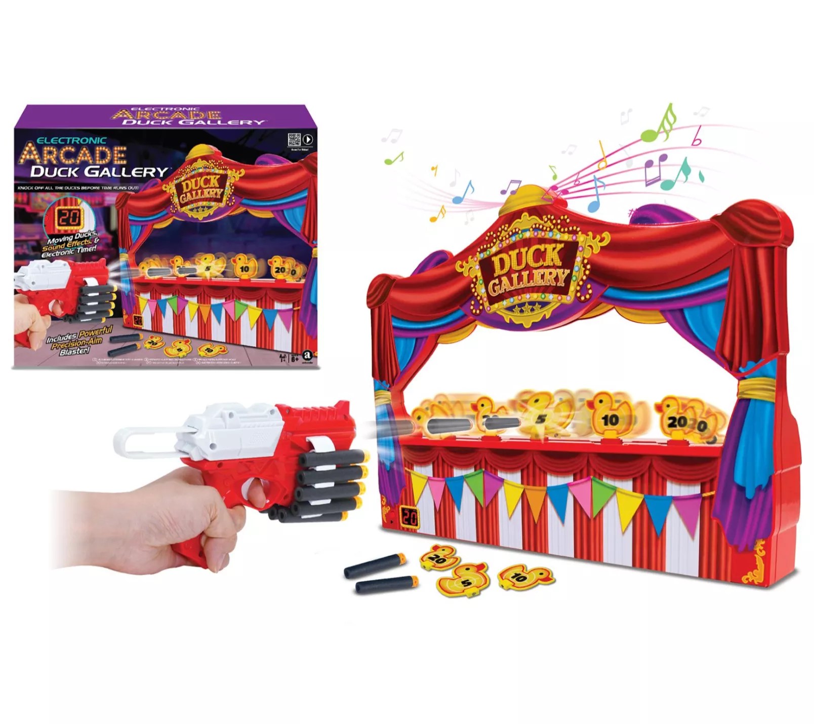 Merchant Ambassador Electronic Arcade Duck Shooting Game