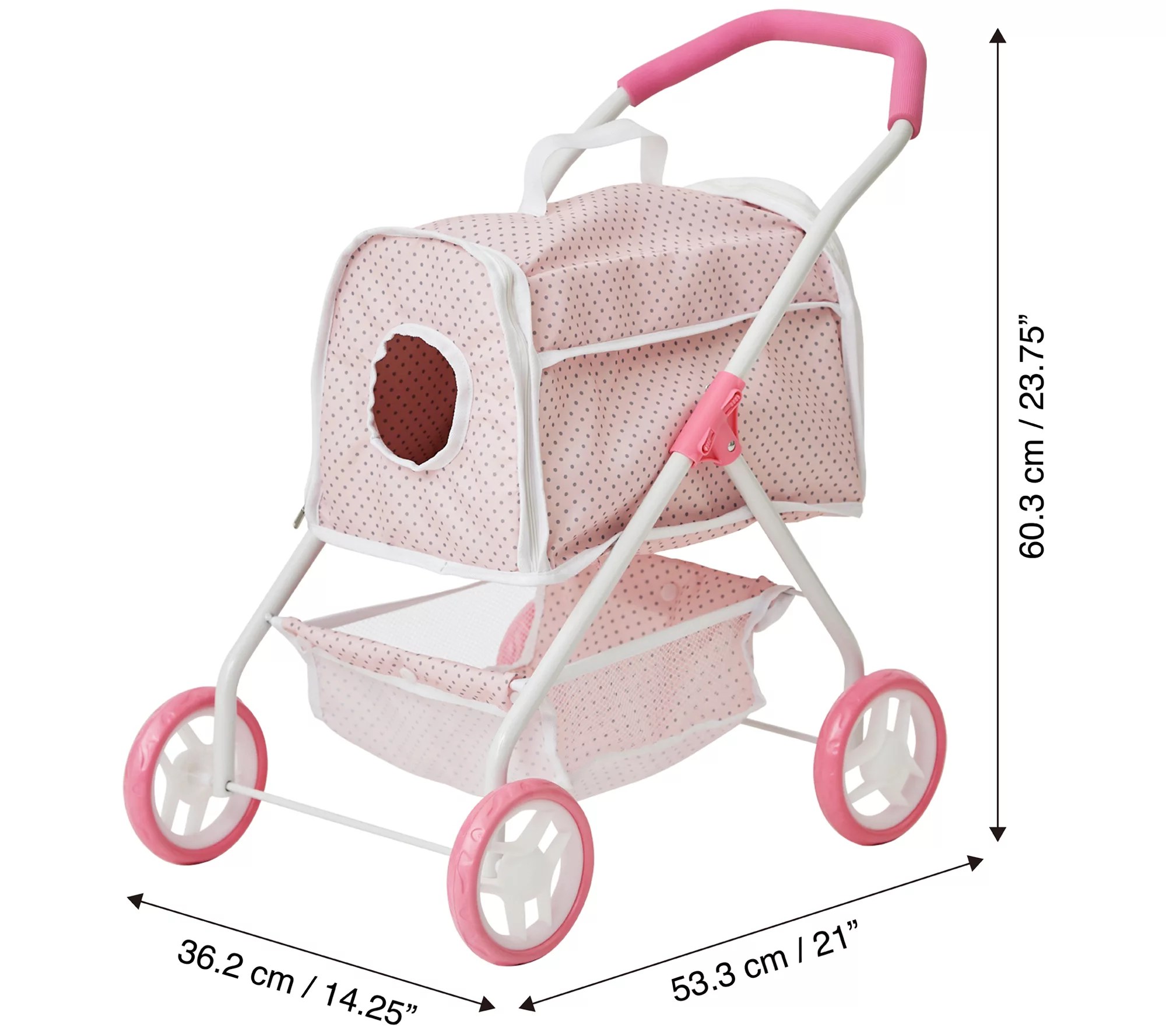 Olivia's Little World Play Pet Stroller and Carrier