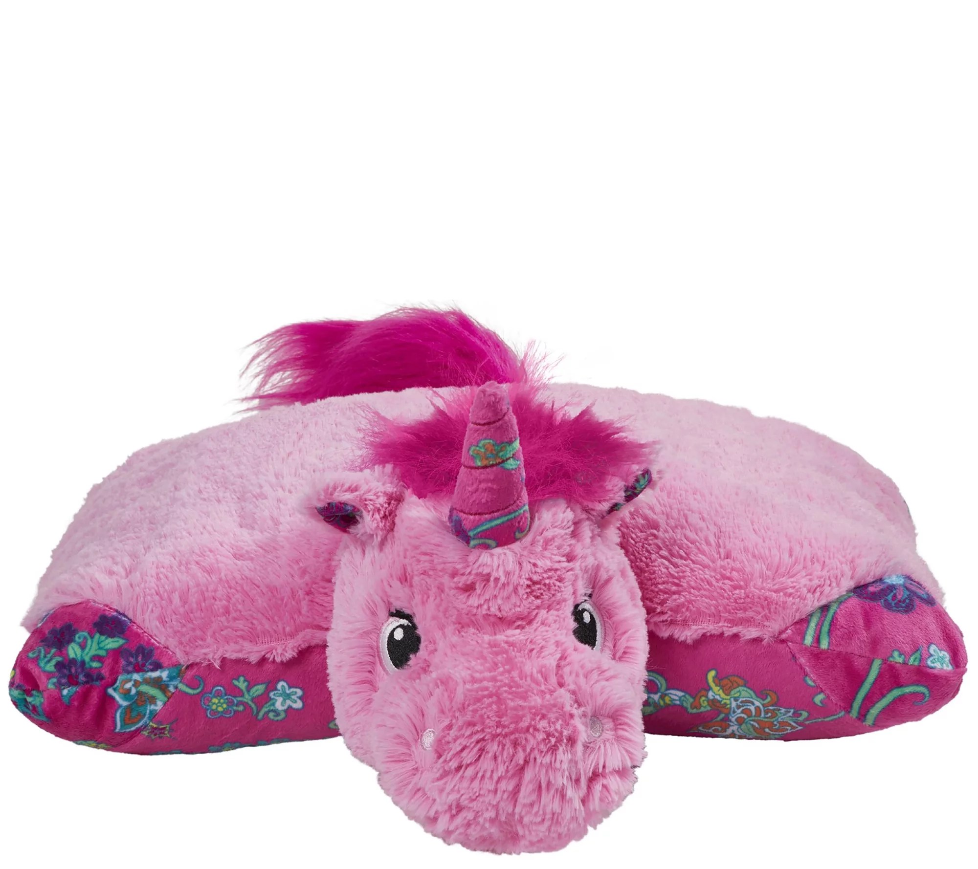 Pillow Pets Colorful Pink Unicorn