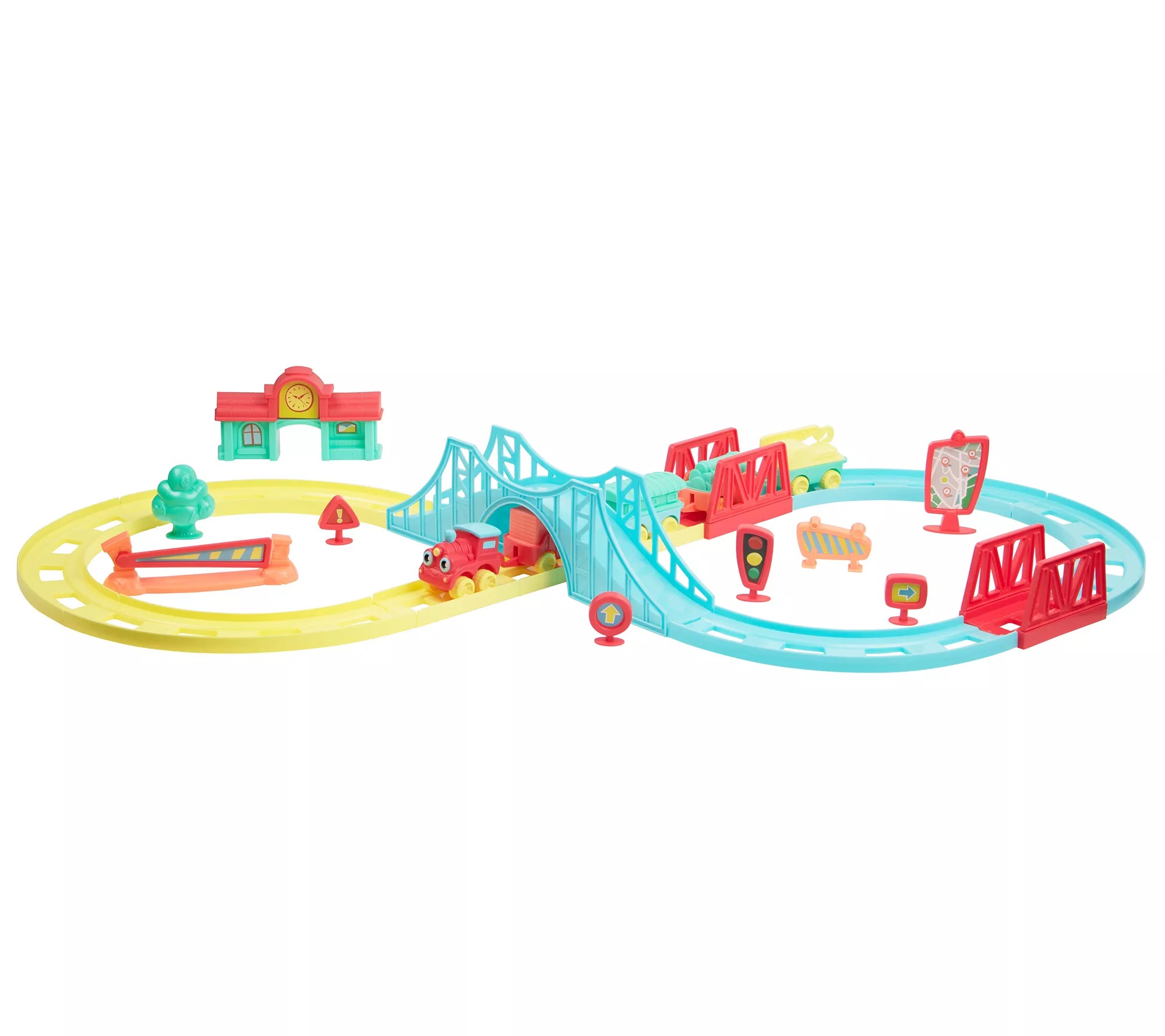 JC Toys Lots to Play Play Baby Train Gift Set