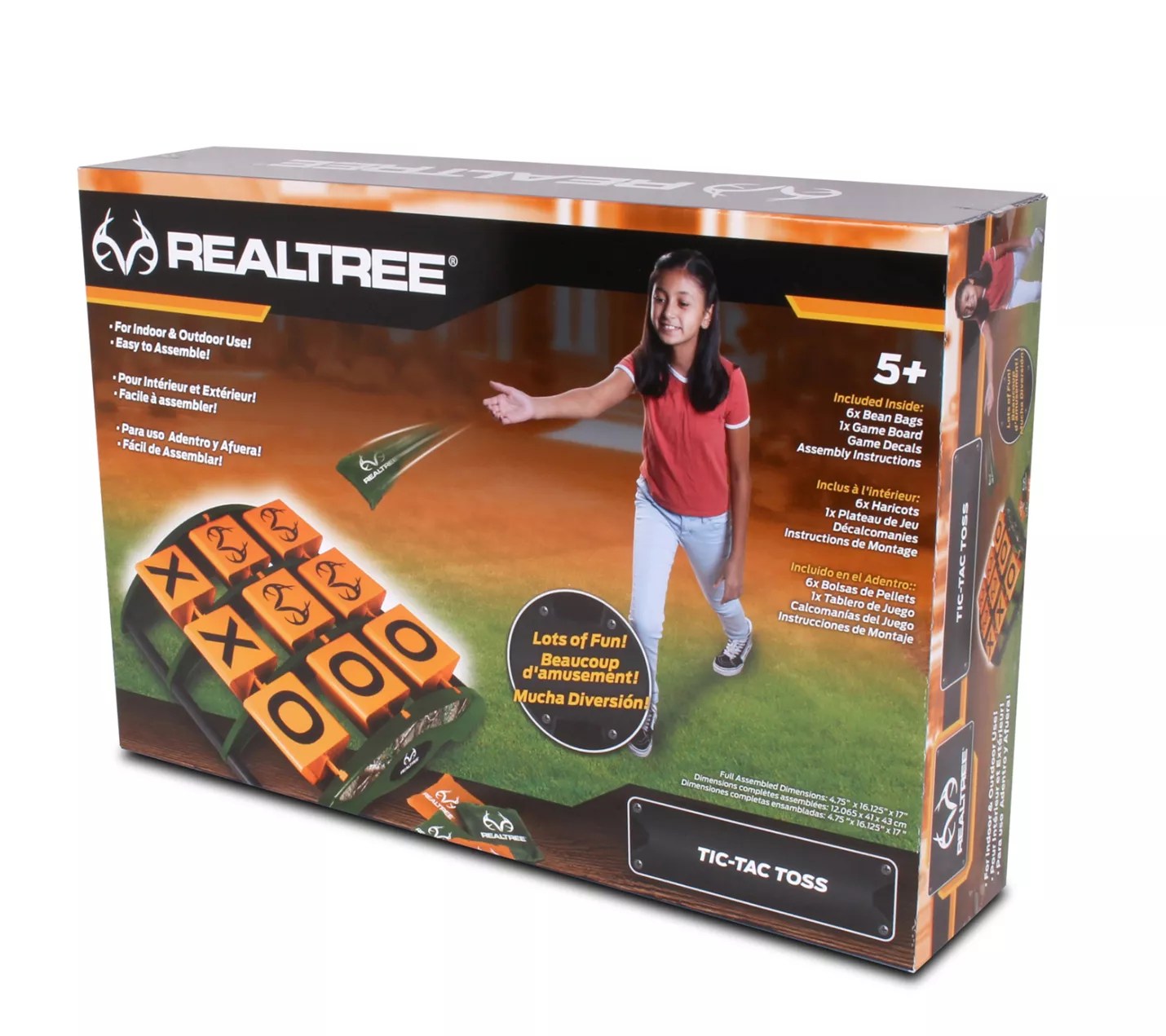 NKOK RealTree Games TicTacToss Game Set