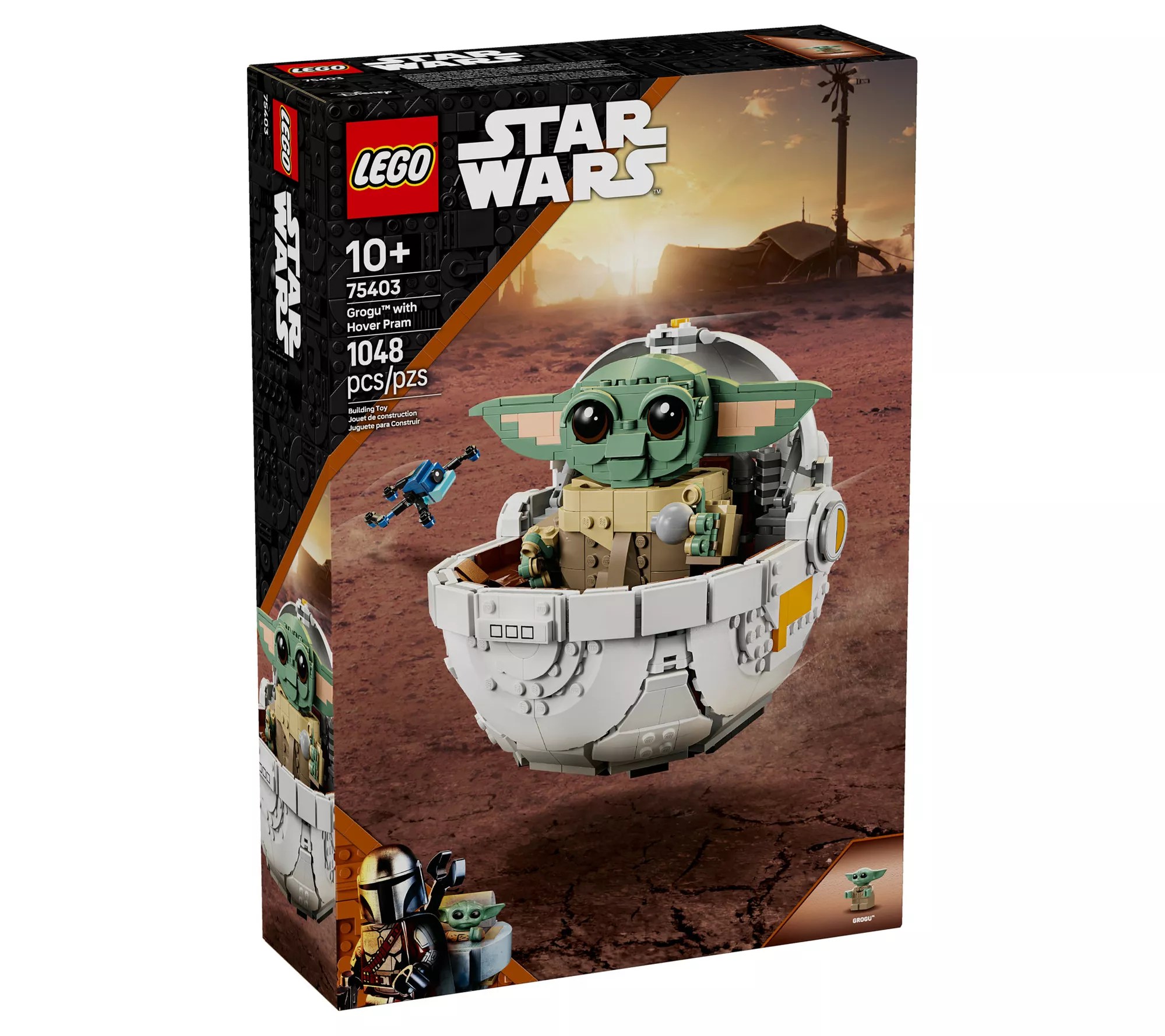LEGO Star Wars The Mandalorian Grogu with Hover Pram 75403