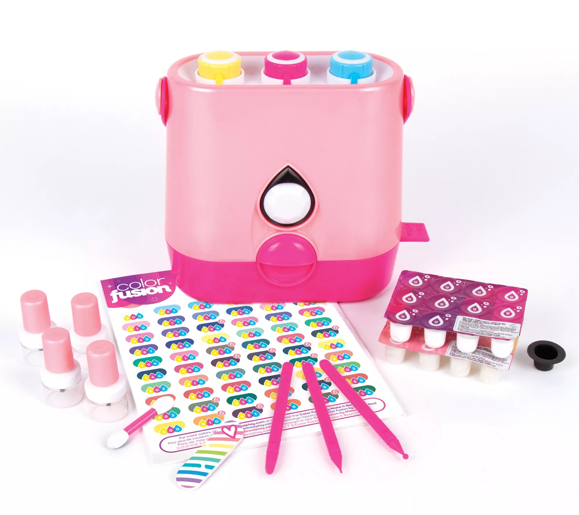 Color Fusion Create Your Own Nail Polish Maker Deluxe Pack