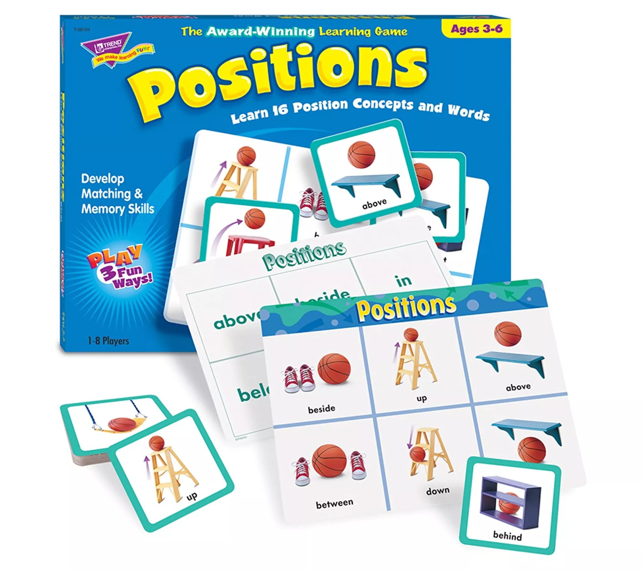 TREND Enterprises Positions Match Me Games