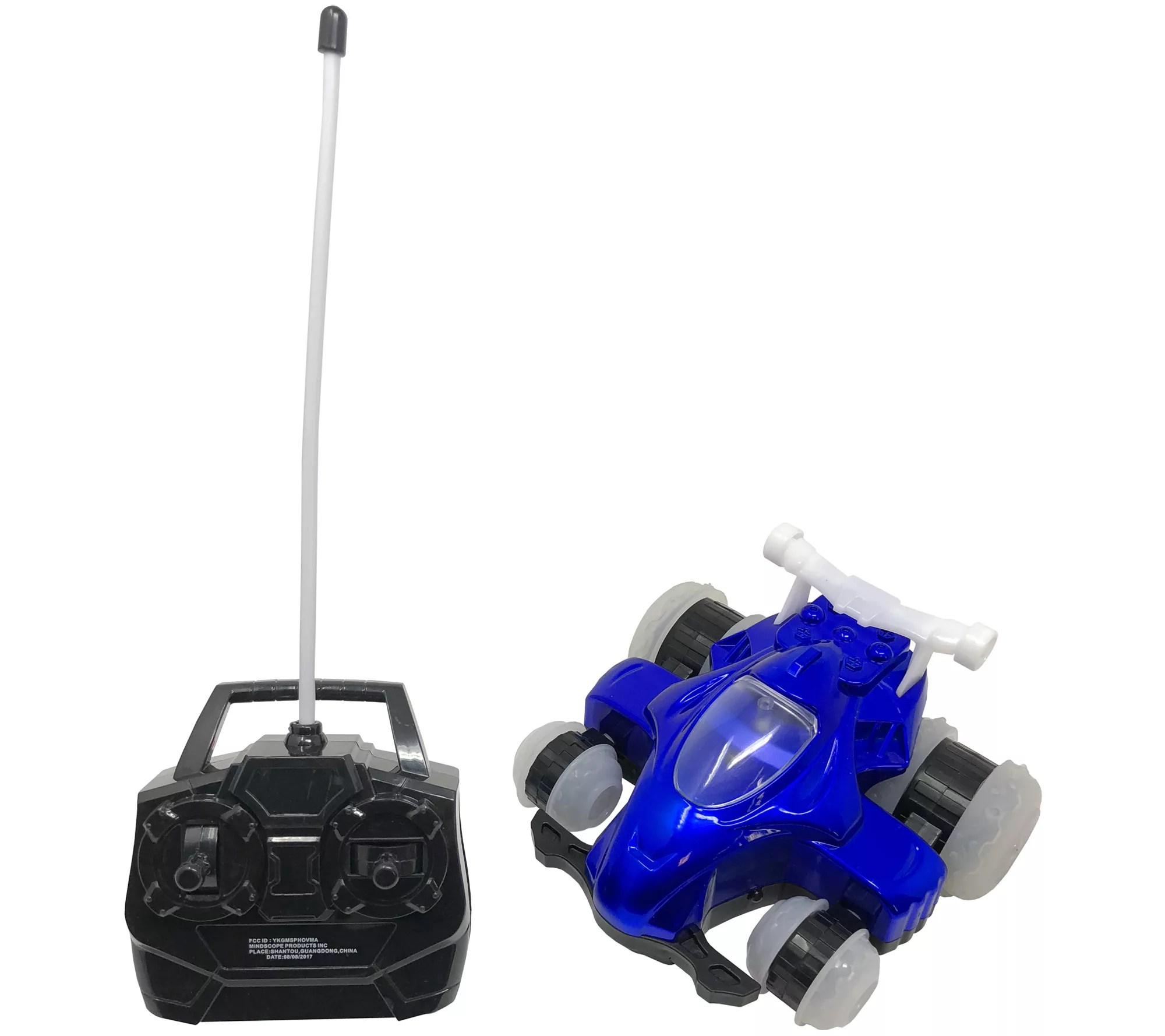 HoverQuad Mini Remote Control LightUp Stunt Vehicle