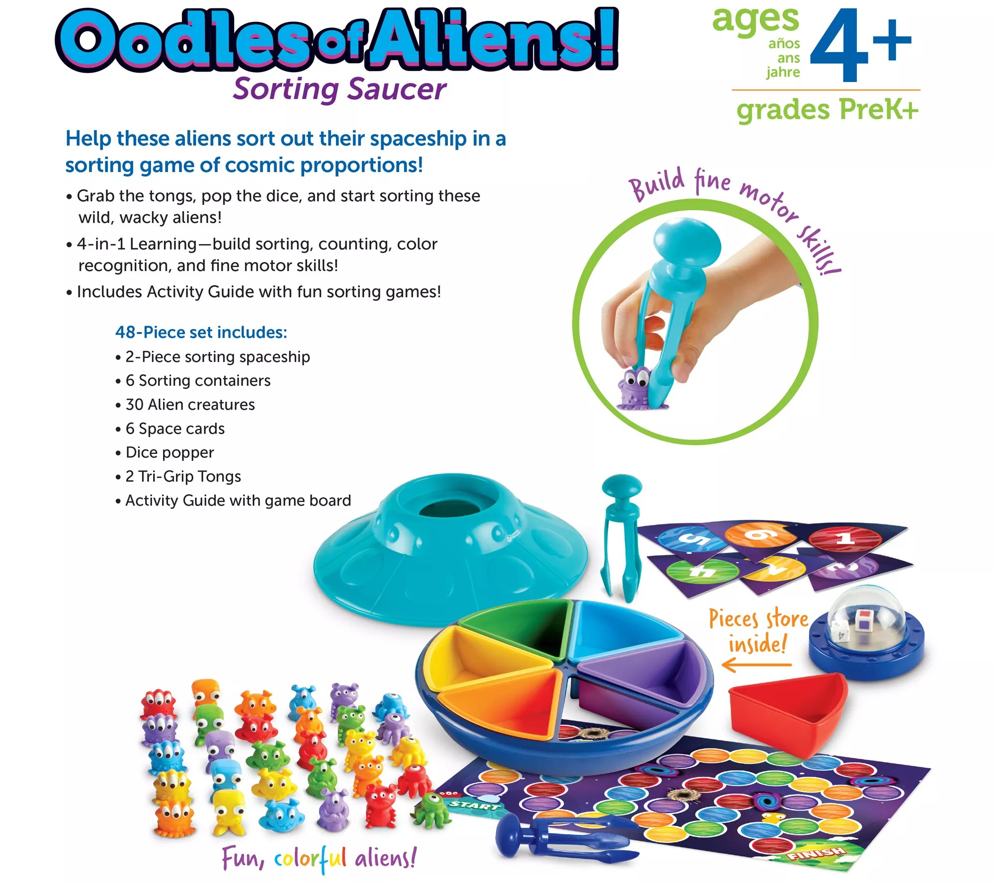 Learning Resources Sorting Spaceship Toy