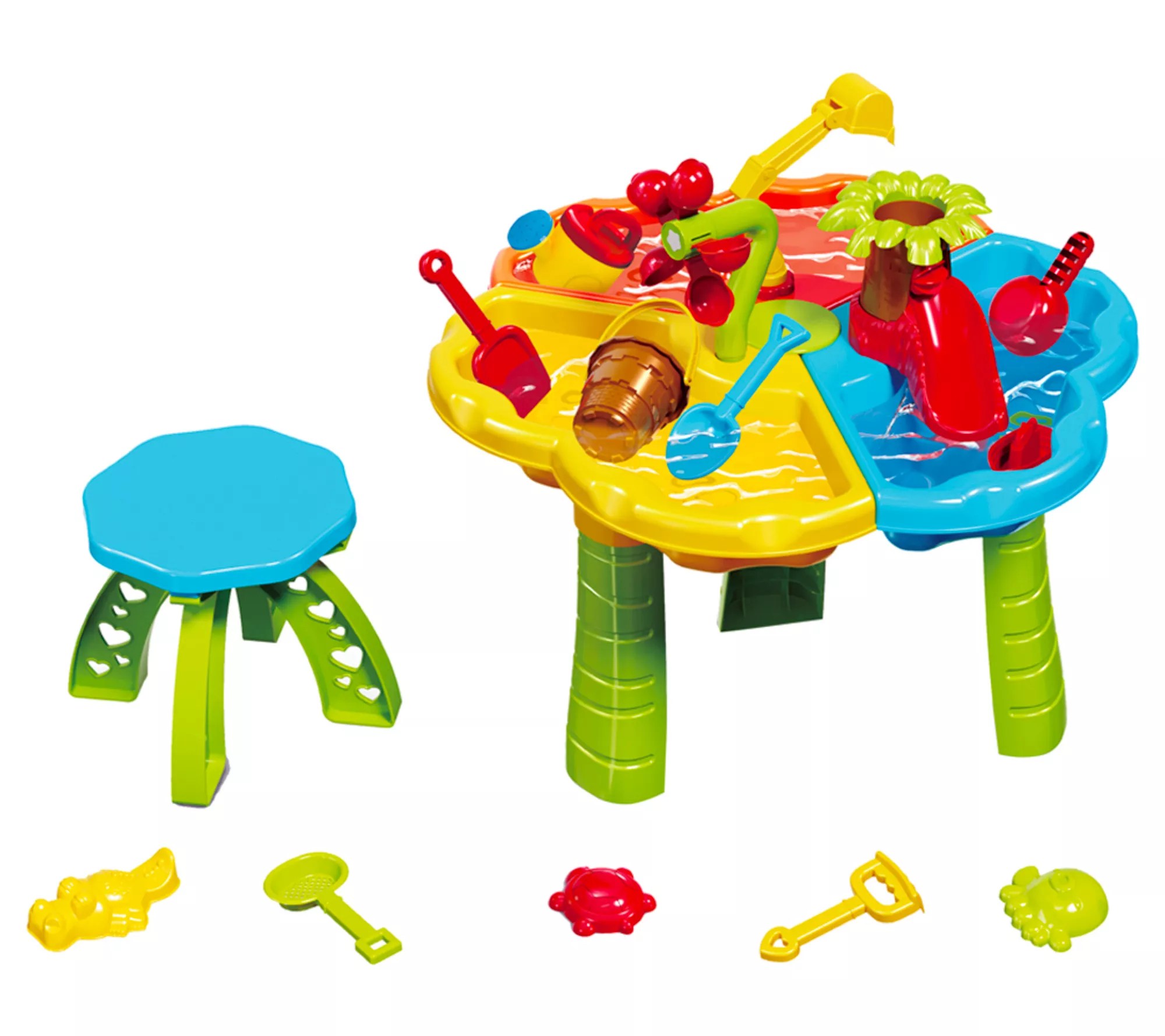 Trimate Toddler Sensory Sand and Water Table wi th Chair