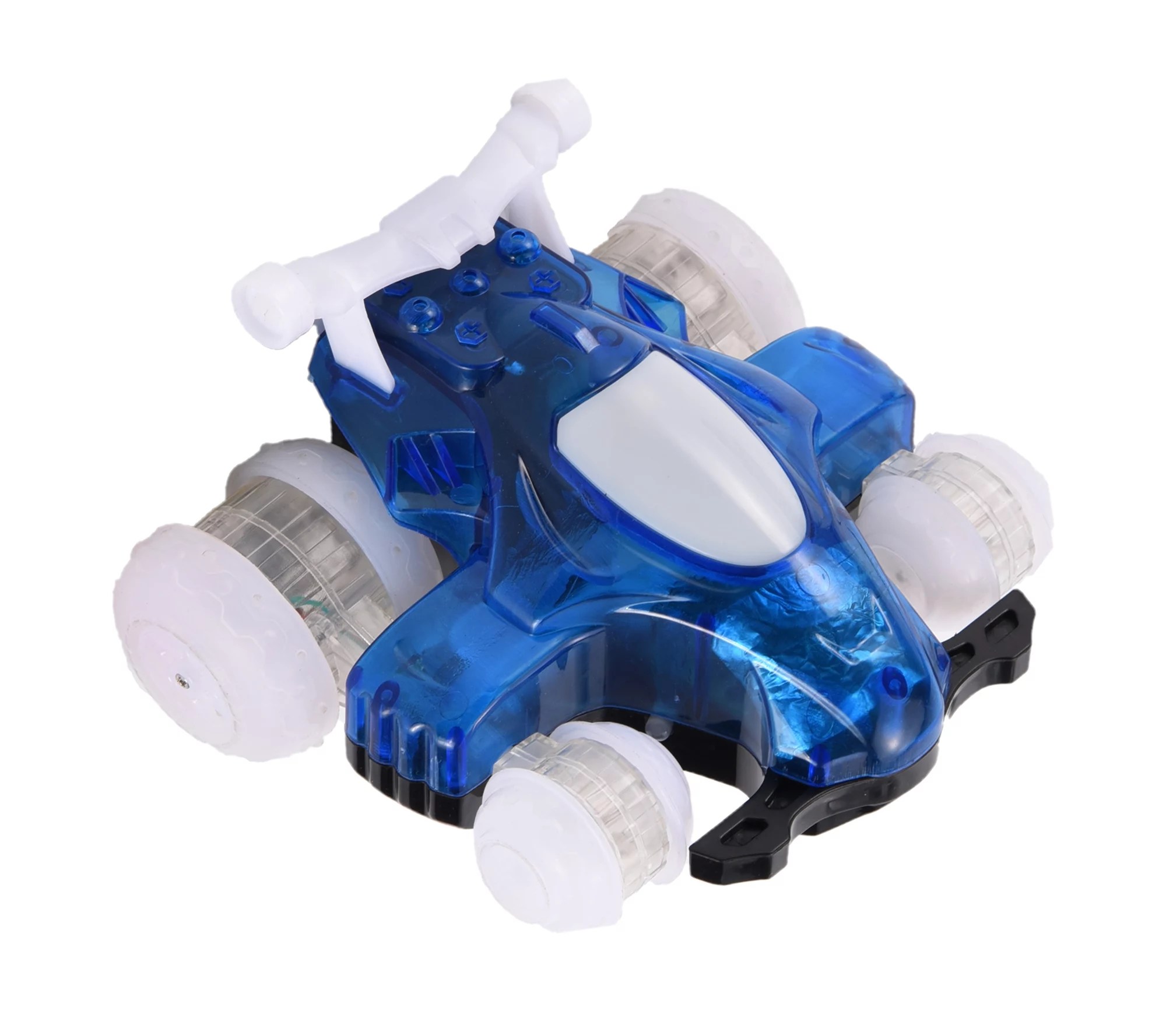 HoverQuads Set of 2 Remote Control Cars w/ Lights & Auto Stunt