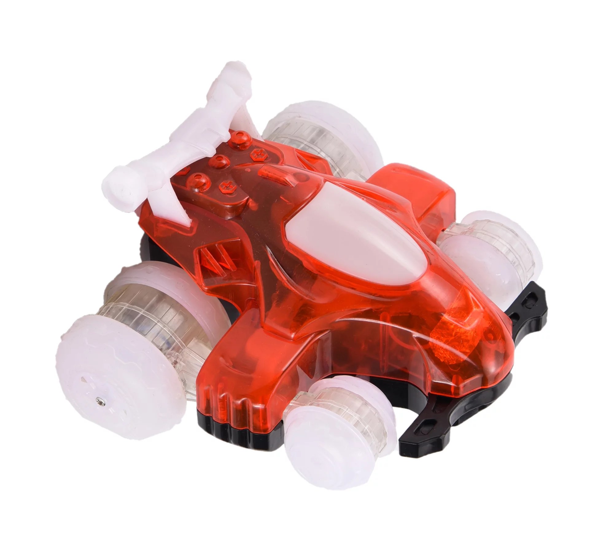 HoverQuads Set of 2 Remote Control Cars w/ Lights & Auto Stunt