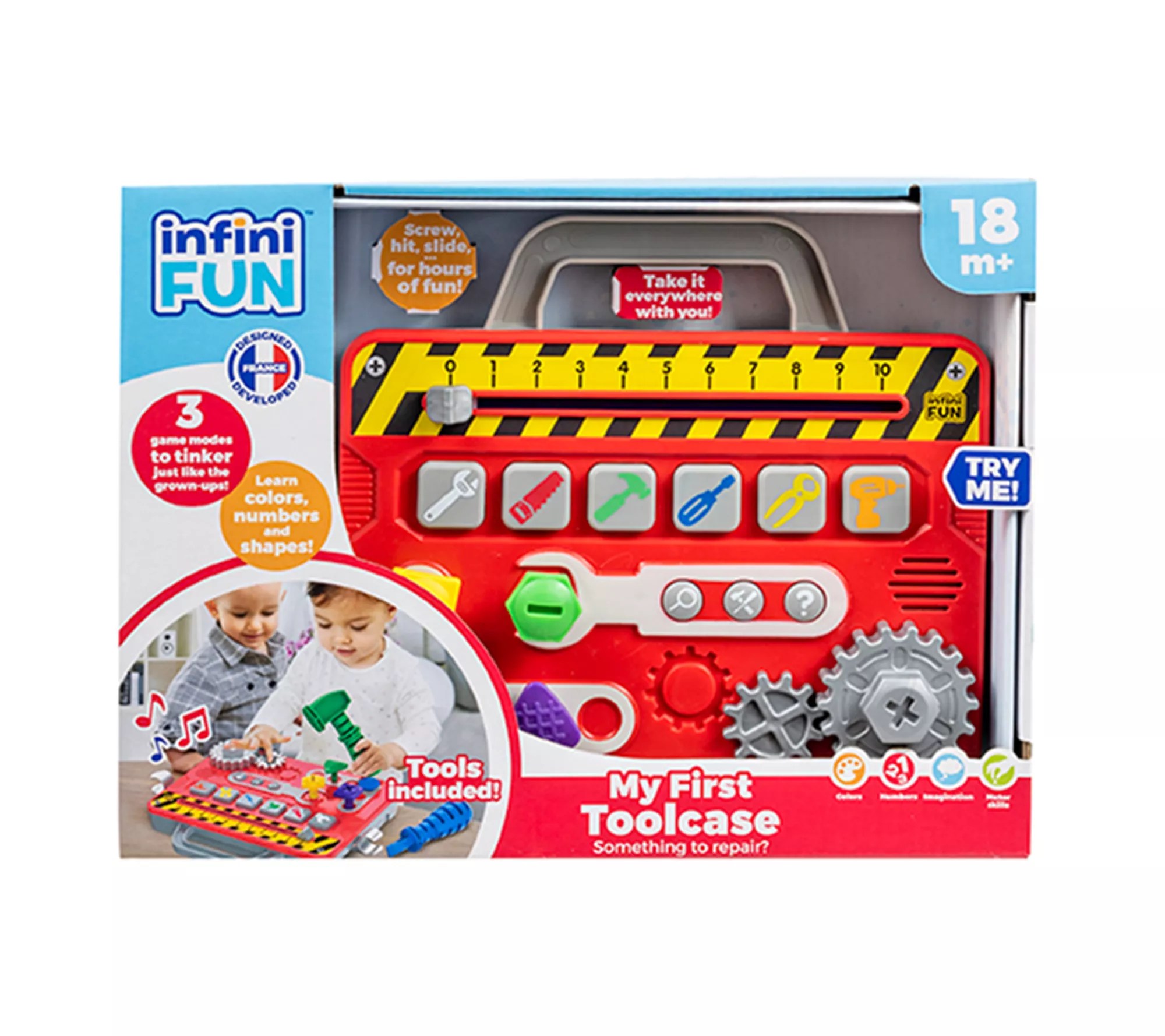 Infini Fun My First Tool Case Toy Set