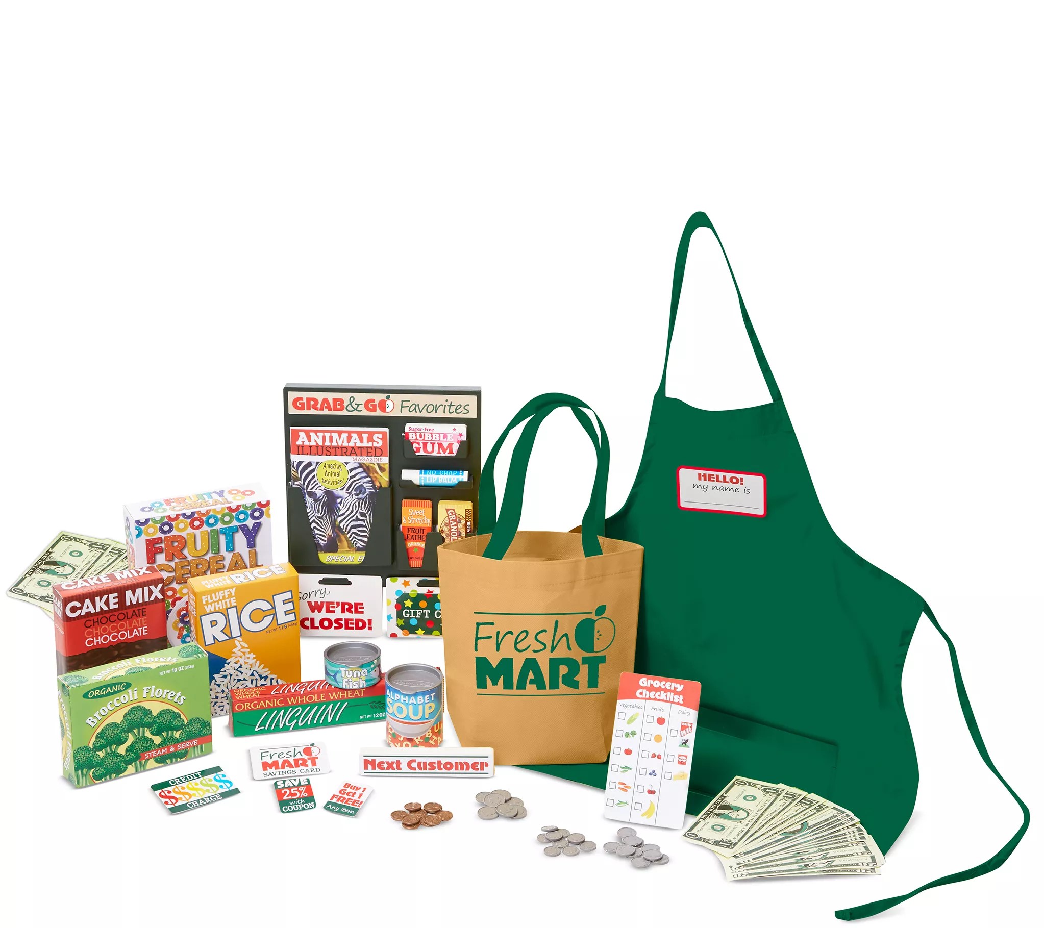 Melissa & Doug Let's Play Grocery Store Bundle