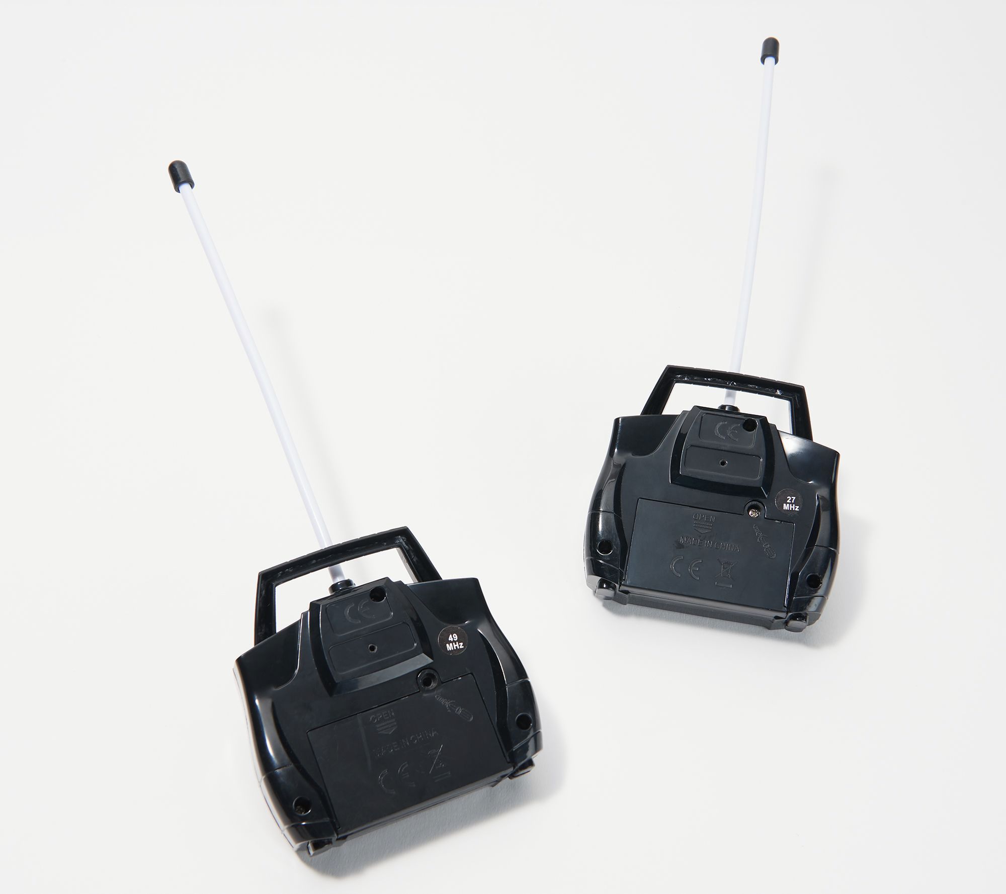 HoverQuads Set of 2 Remote Control Stunt Cars with Lights