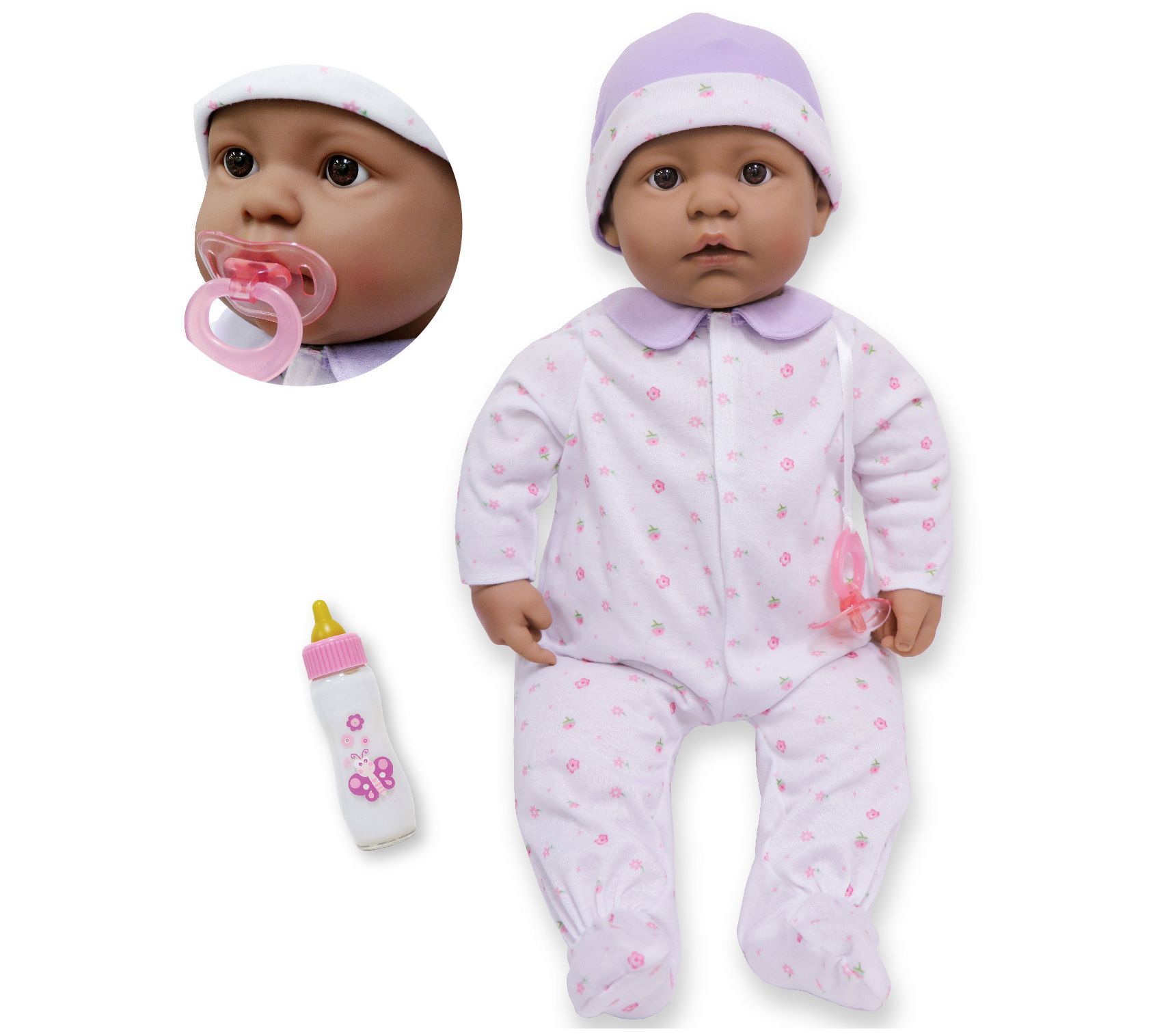 JC Toys La Baby 20" Hispanic Soft Body Baby Doll