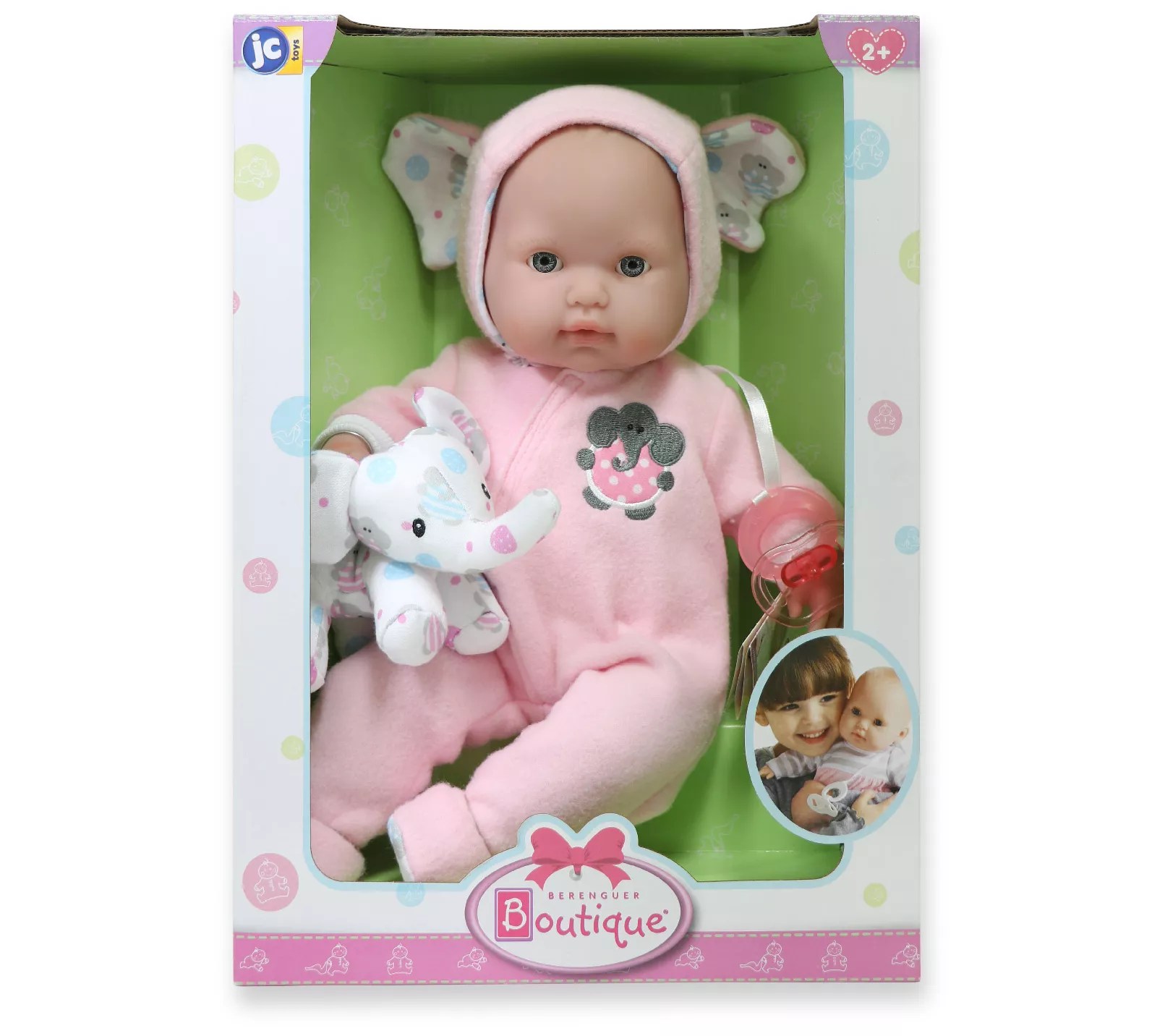 JC Toys Berenguer Boutique 15" Soft Body Girl Baby Doll