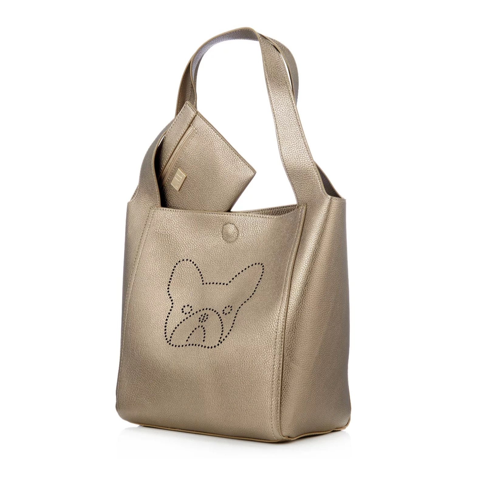 Outlet Ben de Lisi Ella Tote Bag with Pouch QVC UK