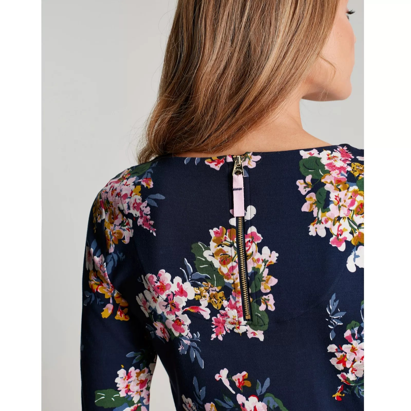 Joules Elodie Round Neck Ponte Dress QVC UK