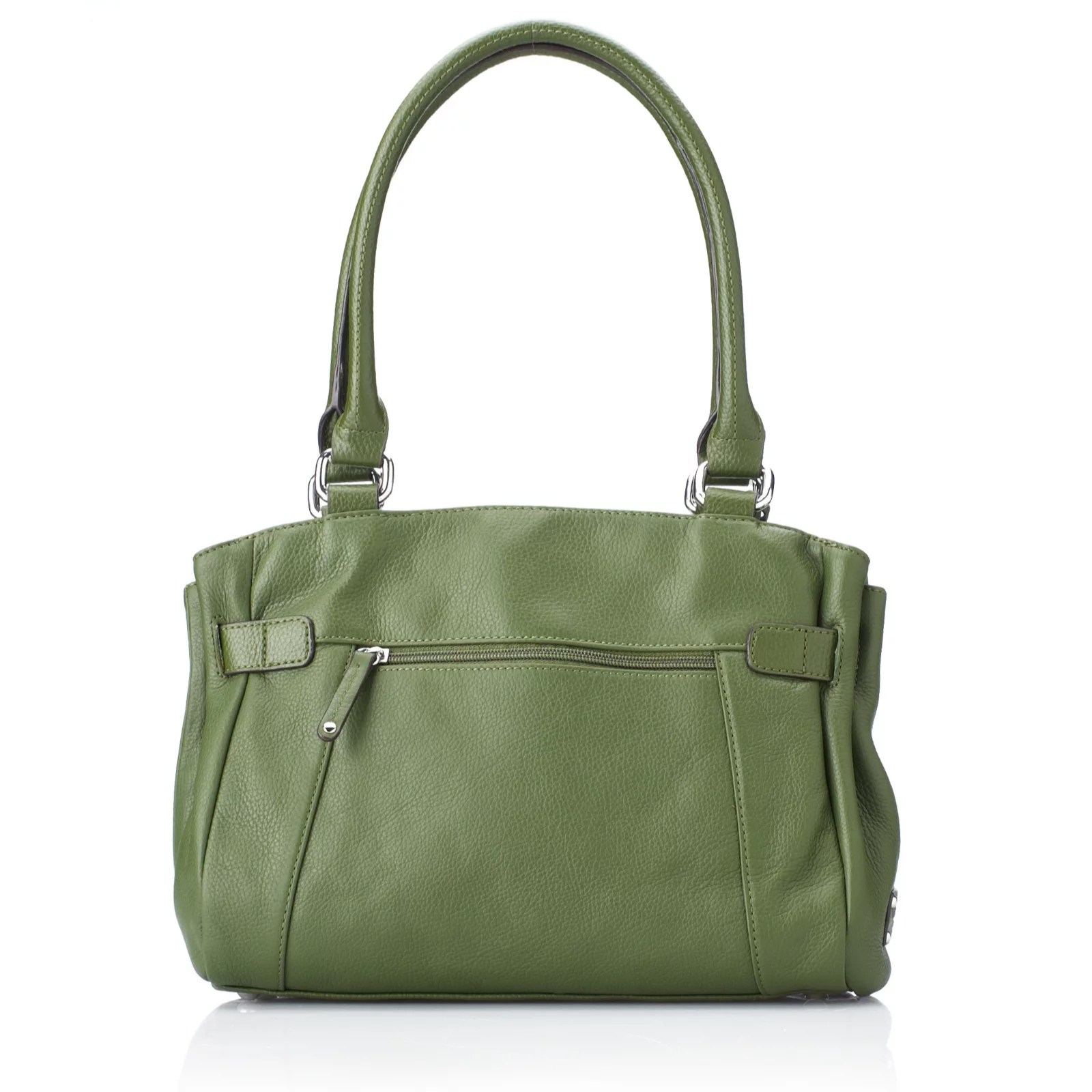 Tignanello Pebble Leather Ellie Tote Bag QVC UK