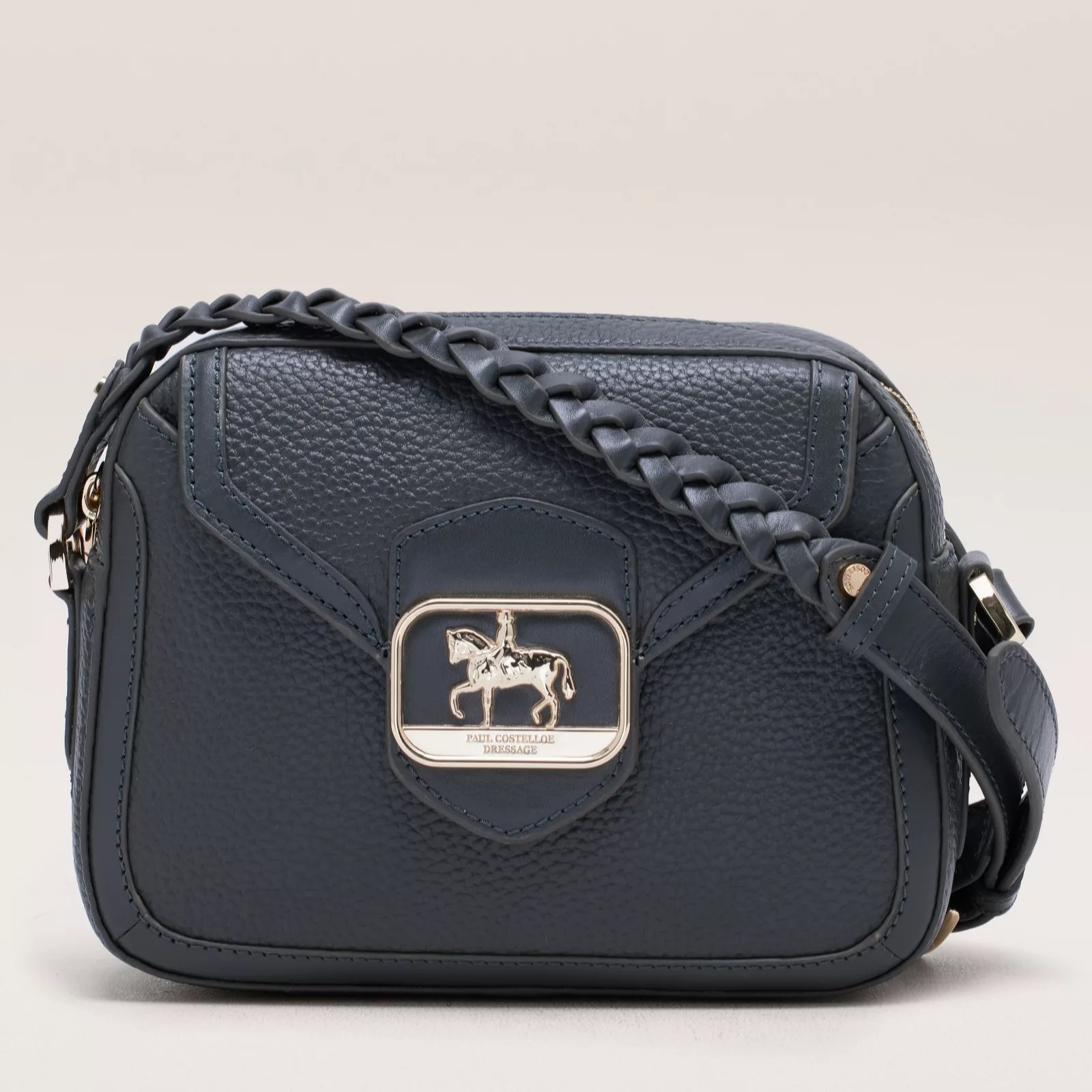 Paul Costelloe Gymkhana Leather Crossbody Bag QVC UK
