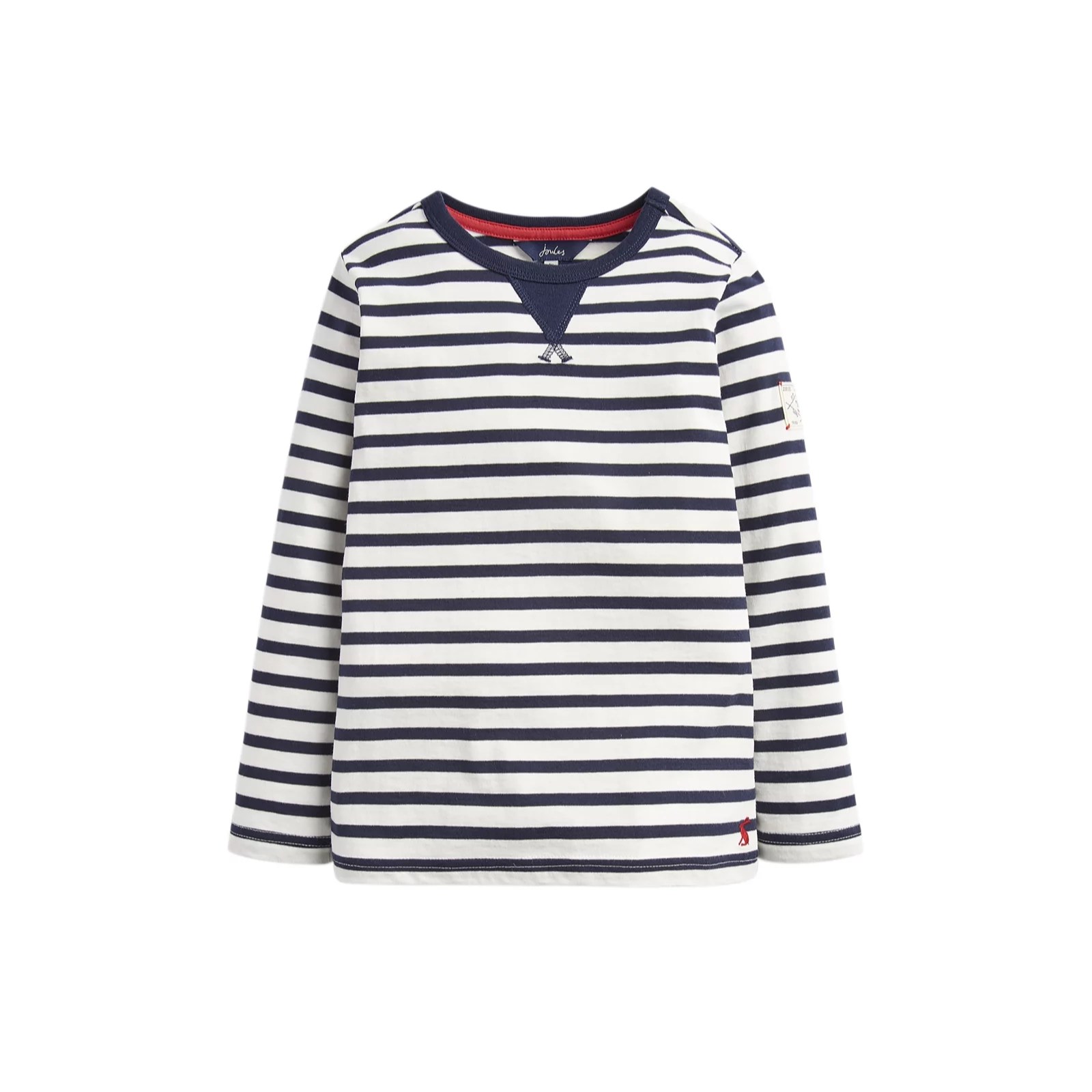Joules Boys Breton Striped Top 36 Years QVC UK