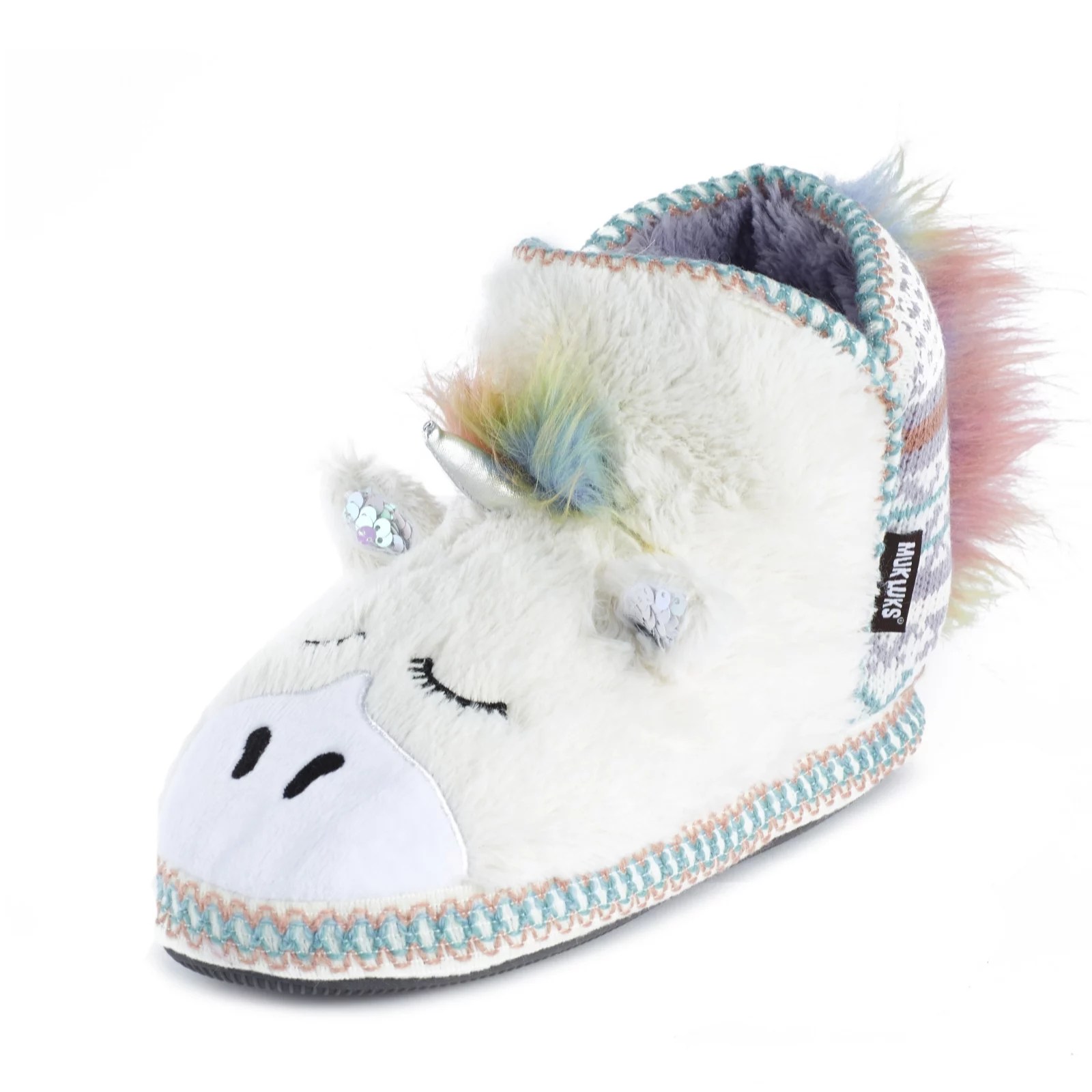 Muk Luks Animal Slipper QVC UK