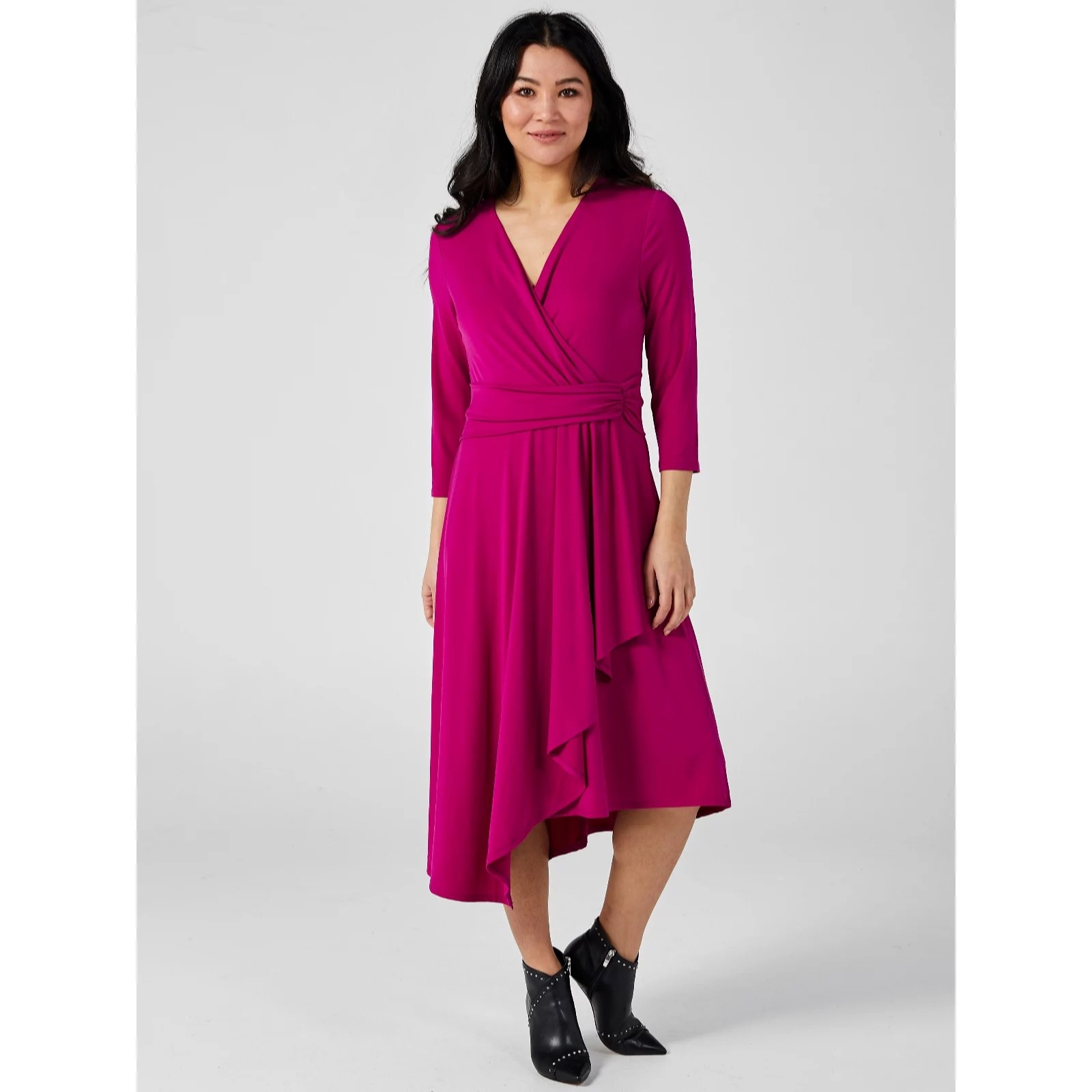 Together Wrap Detail Dress QVC UK