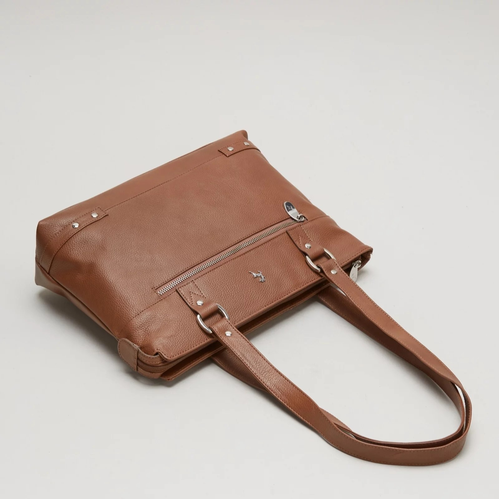 Outlet Ashwood Leather Classic Tote Bag QVC UK