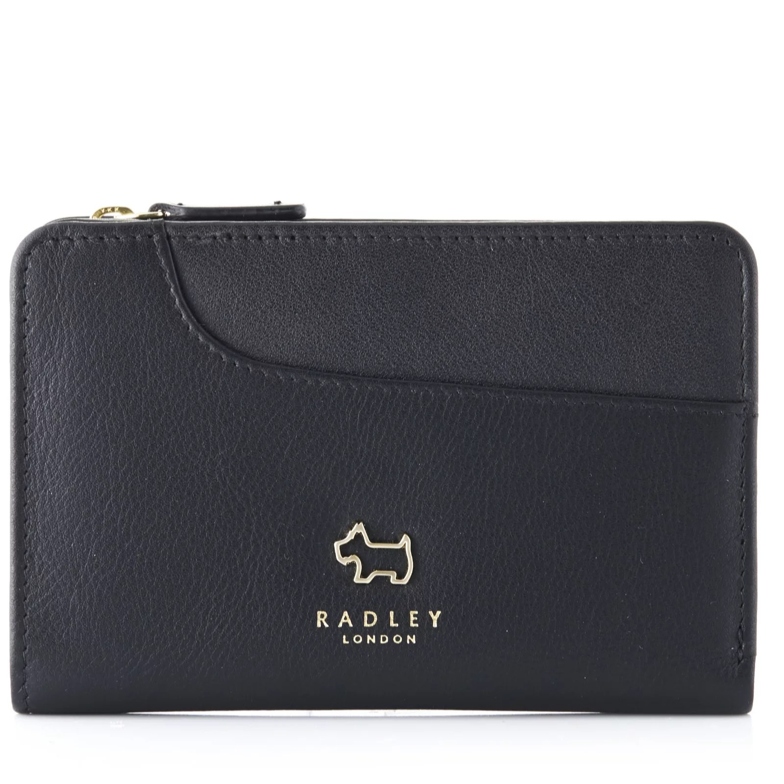 Radley London Pockets Medium Leather Zip Top Purse QVC UK