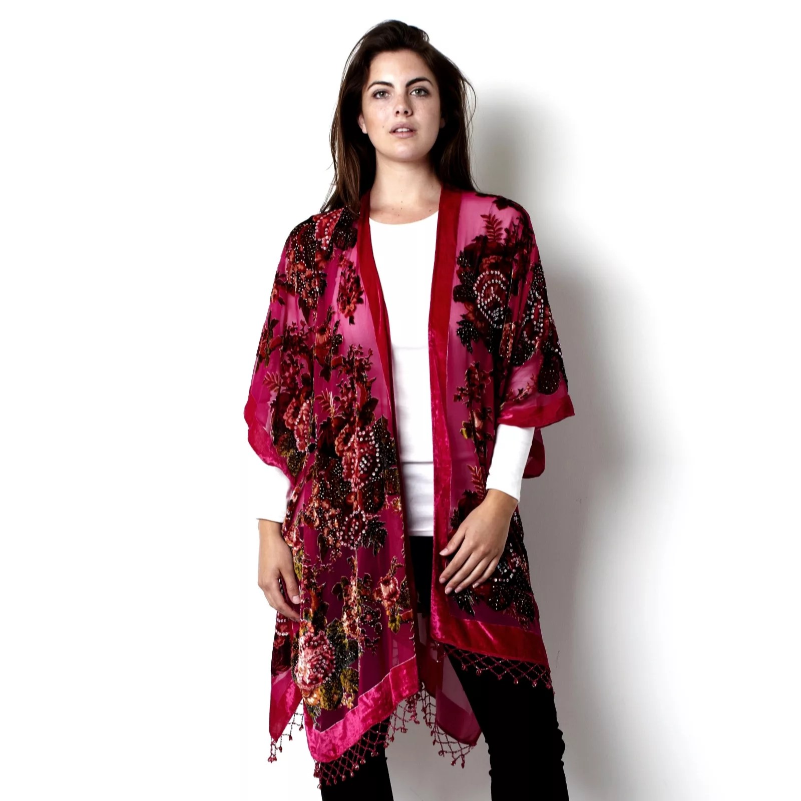 Dreamkeeper Victorian Rose Beaded Fairy Robe QVC UK