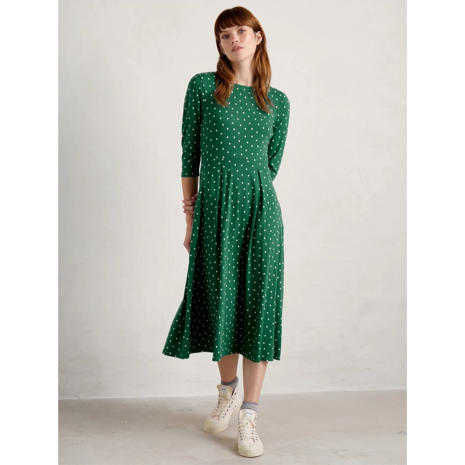 Seasalt Cornwall 3/4 Wild Bouquet Dress QVC UK