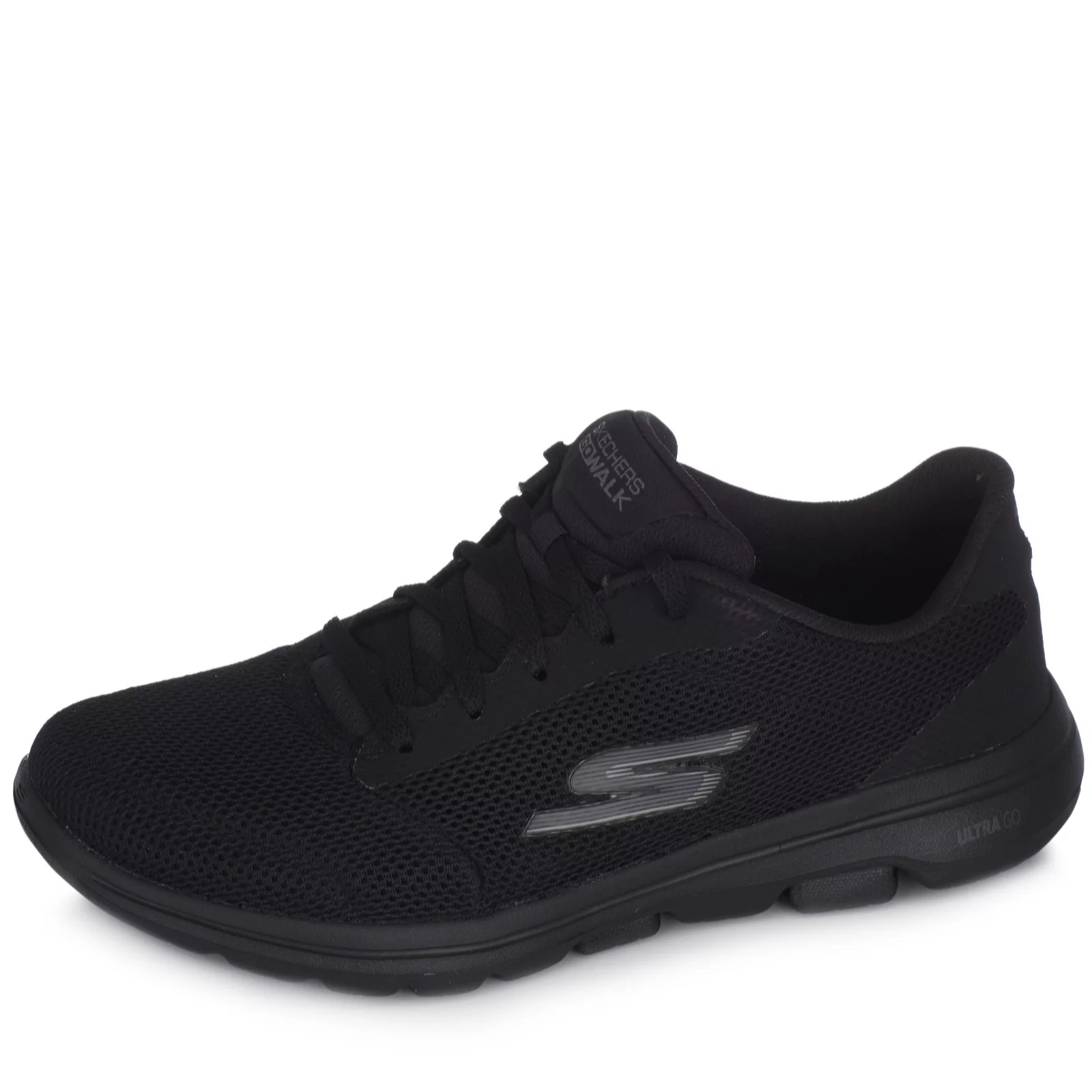 Skechers Go Walk 5 Lucky Athletic Air Mesh Lace Trainer QVC UK