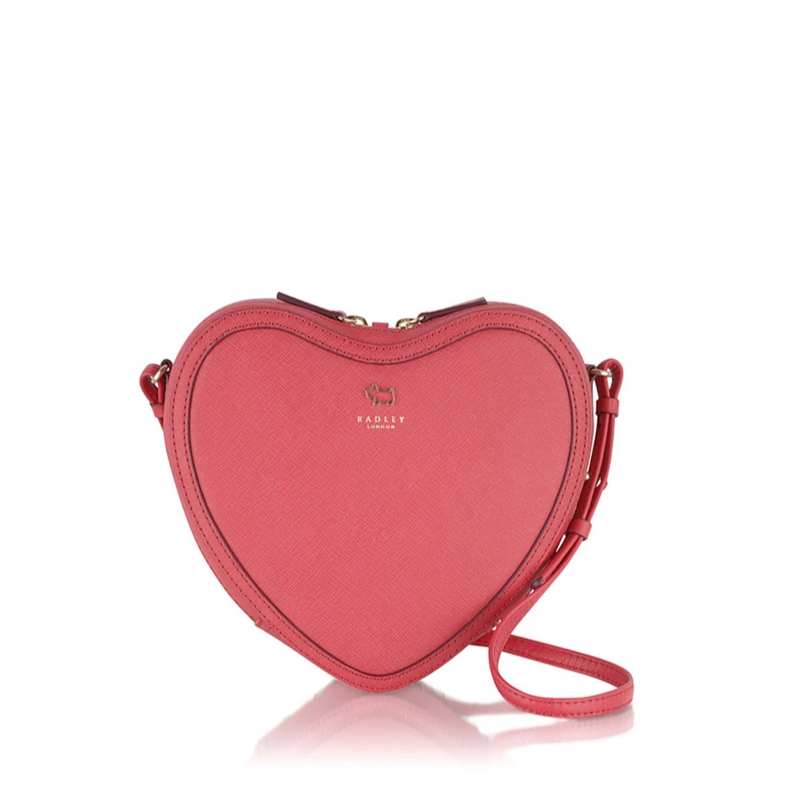 Radley London Love Lane Medium Leather Zip Top Crossbody Bag QVC UK