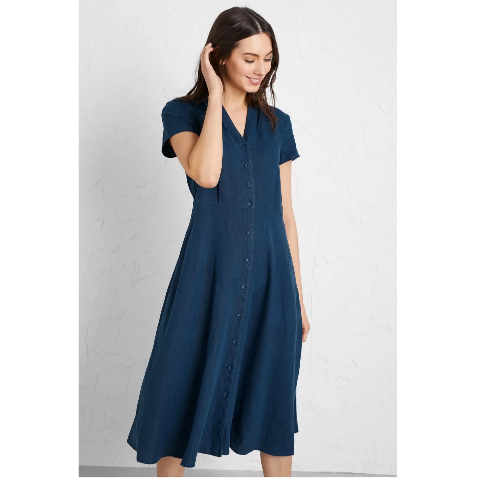 Seasalt Carved Wood Dress QVC UK