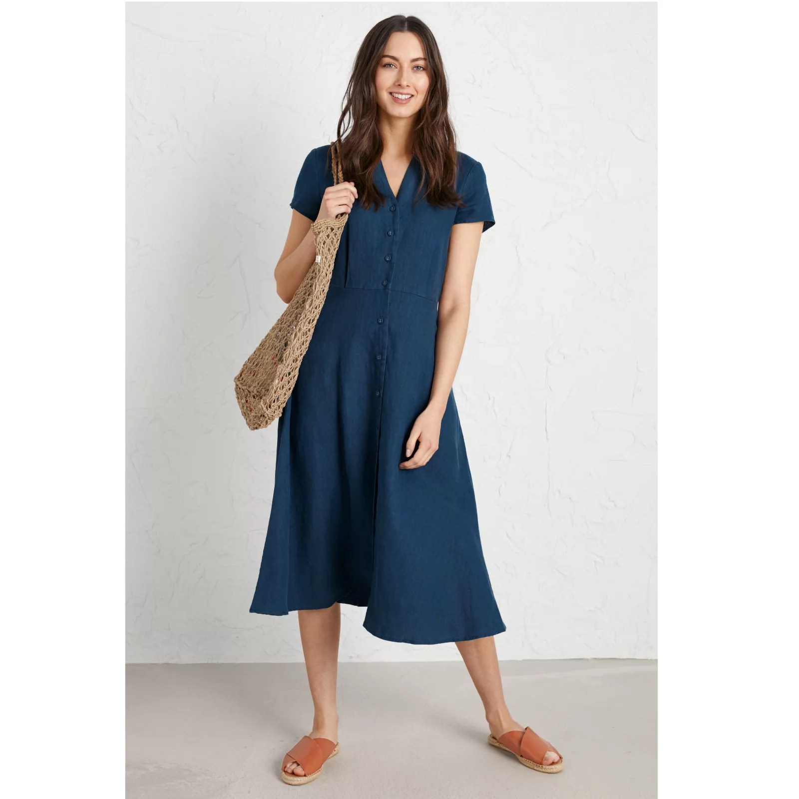 Seasalt Carved Wood Dress QVC UK