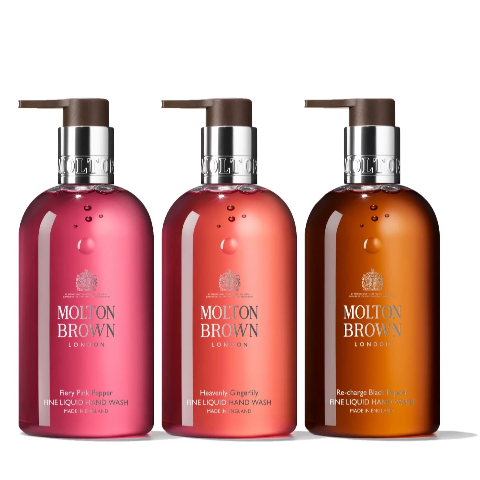 Molton Brown Exotic & Alluring Fine Liquid Hand Wash Trio 300ml QVC UK