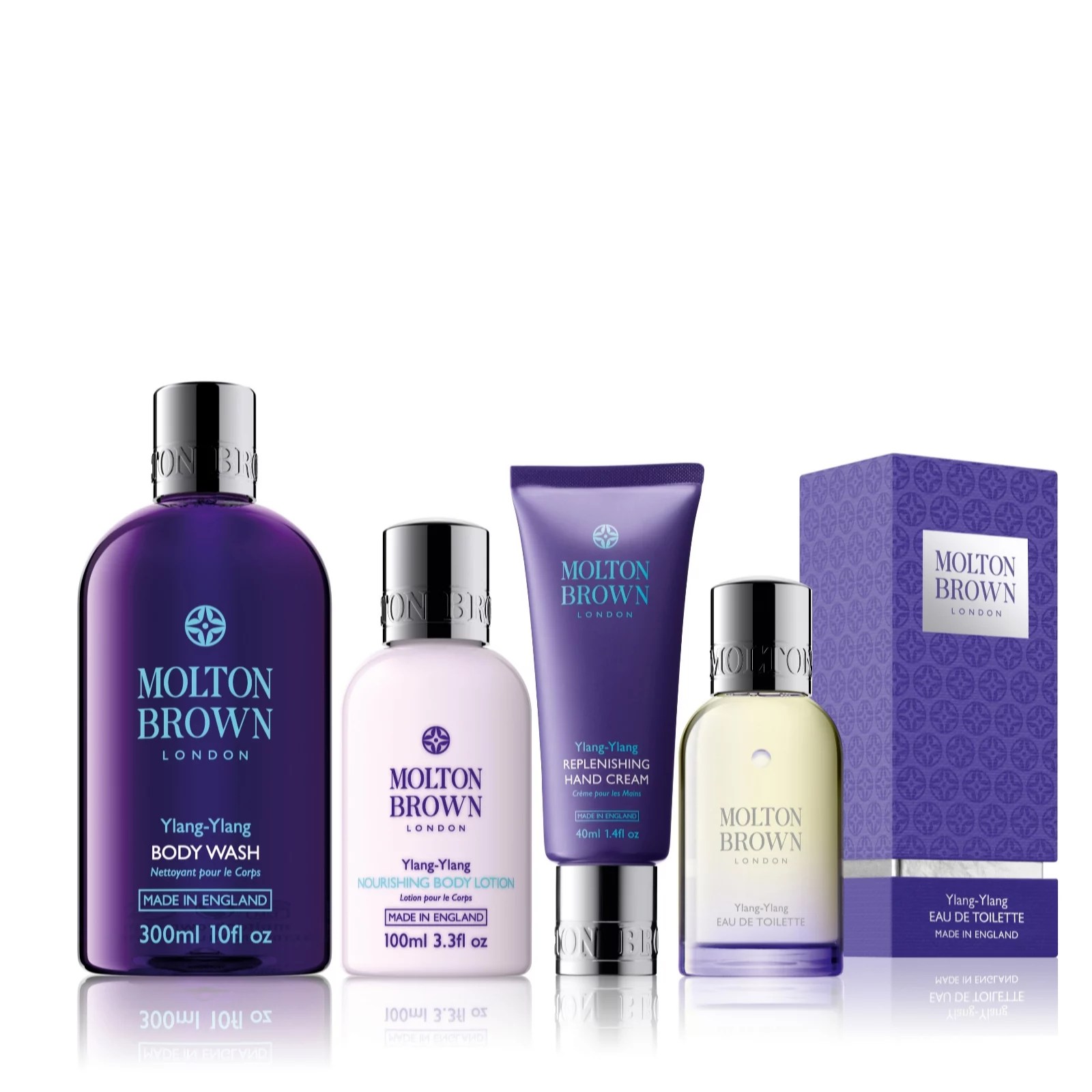 Molton Brown Ylang Ylang 4 Piece Body Collection QVC UK