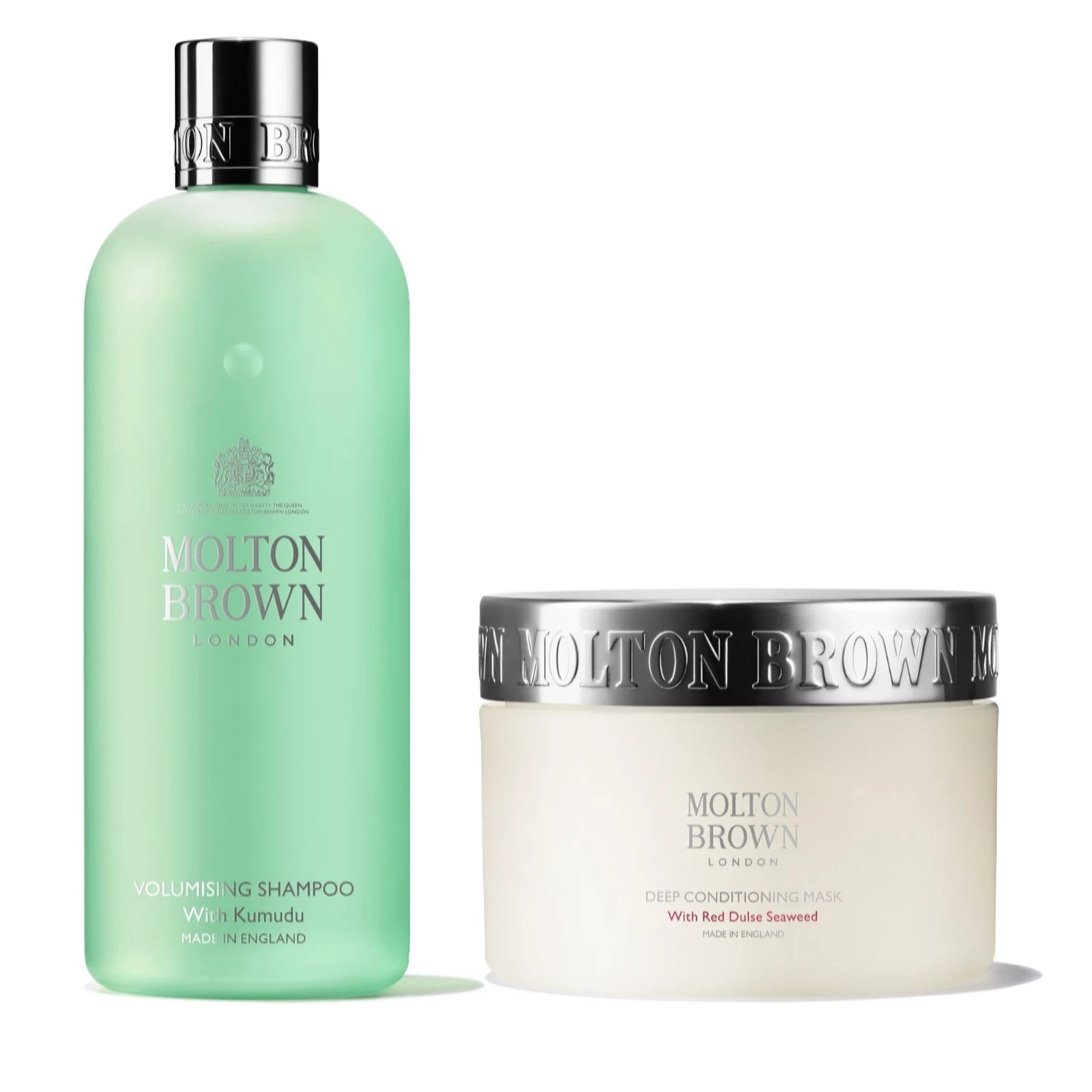 Molton Brown Shampoo & Deep Conditioning Hair Mask Duo QVC UK