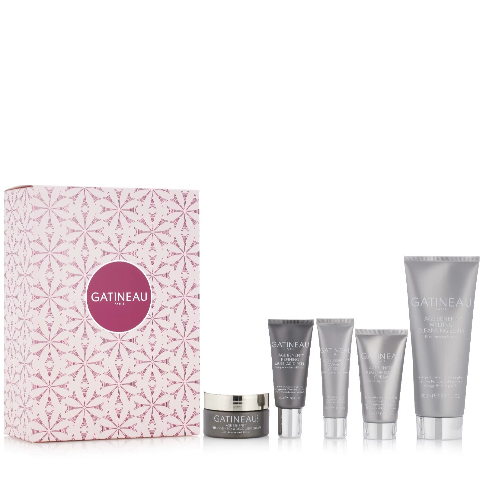 Gatineau Age Benefit Gift of Great Skin 5 Piece Collection QVC UK