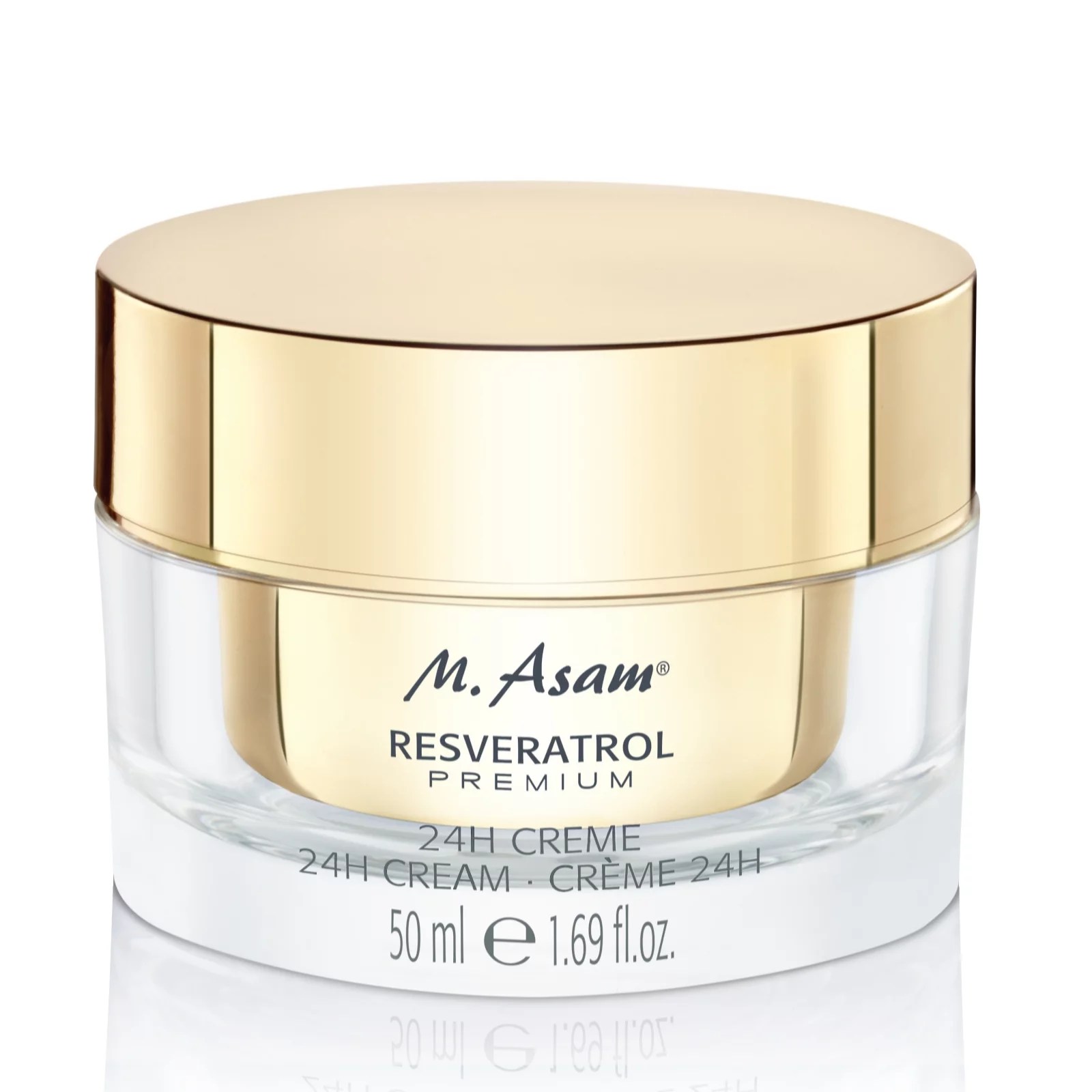 M. Asam Resveratrol Premium 24 Hour Cream 50ml QVC UK