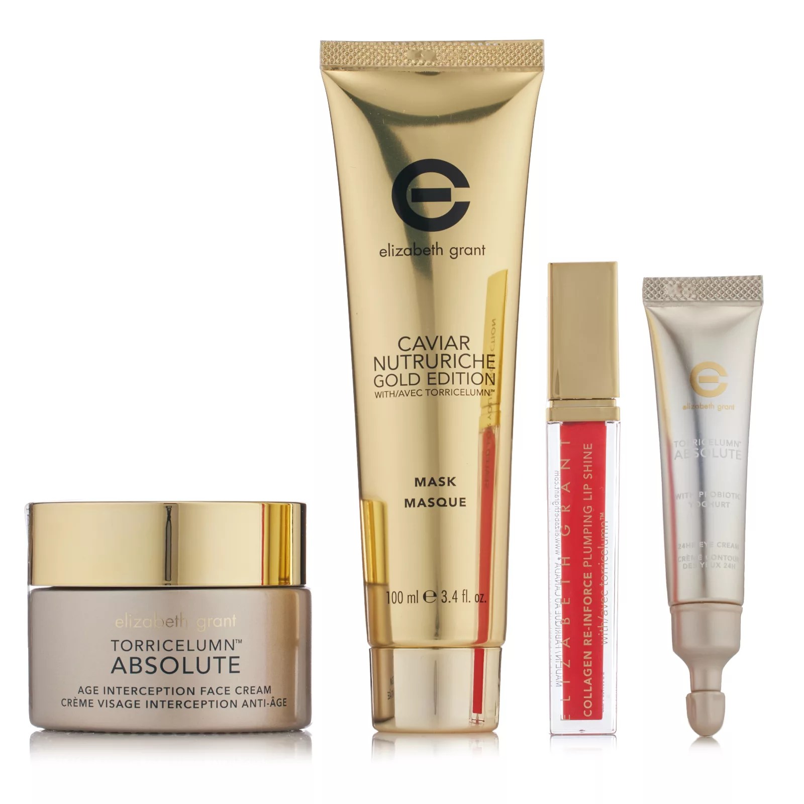 Elizabeth Grant 4 Piece Ultimate Beauty Bag QVC UK