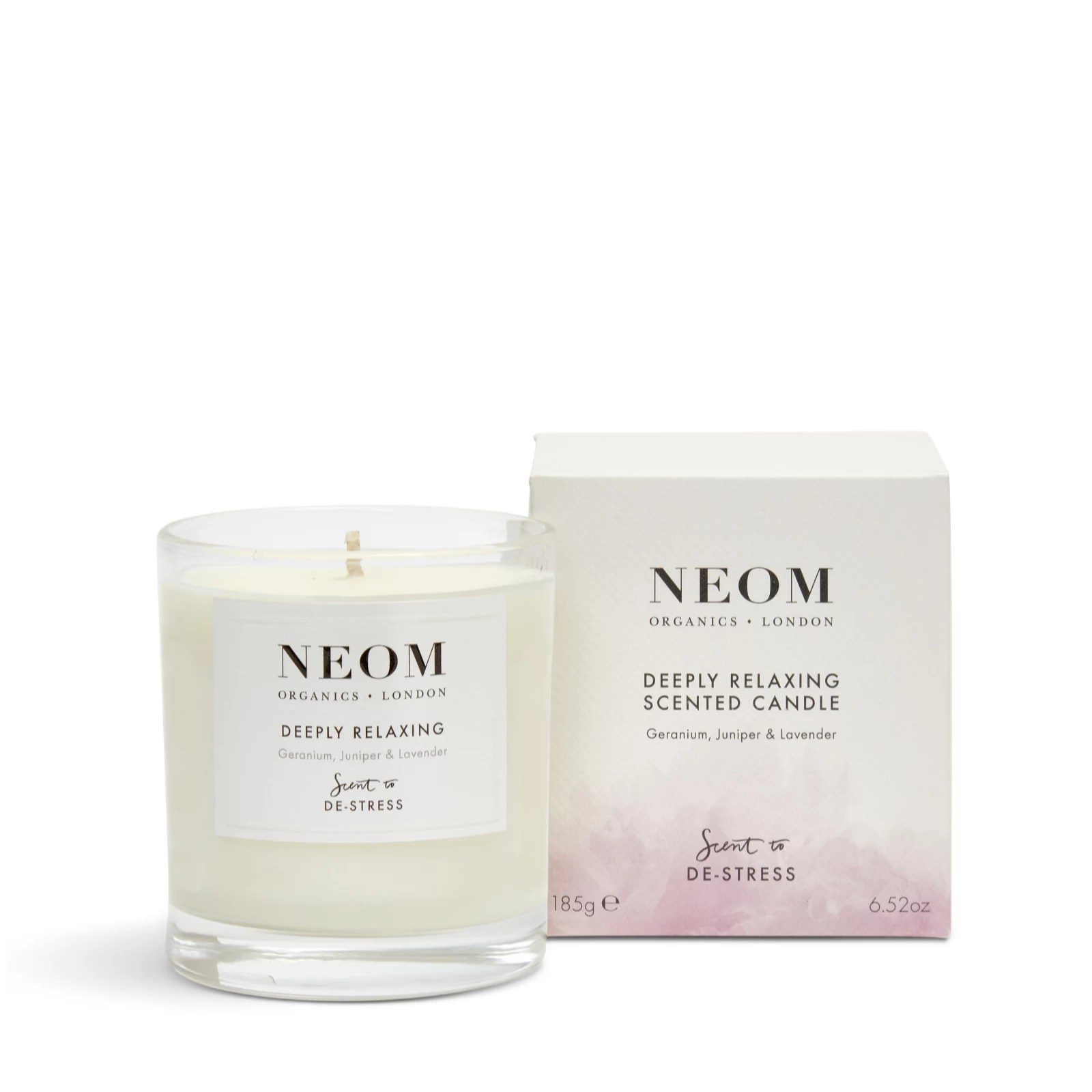 Neom Deeply Relaxing One Wick Candle QVC UK