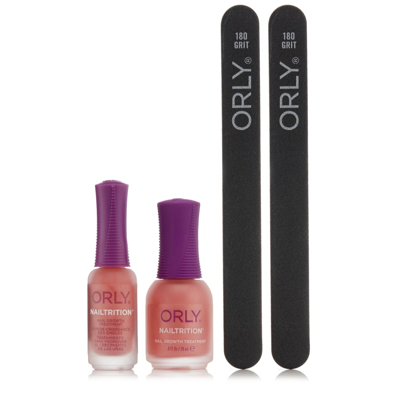 Orly 4 Piece Nailtrition Set QVC UK