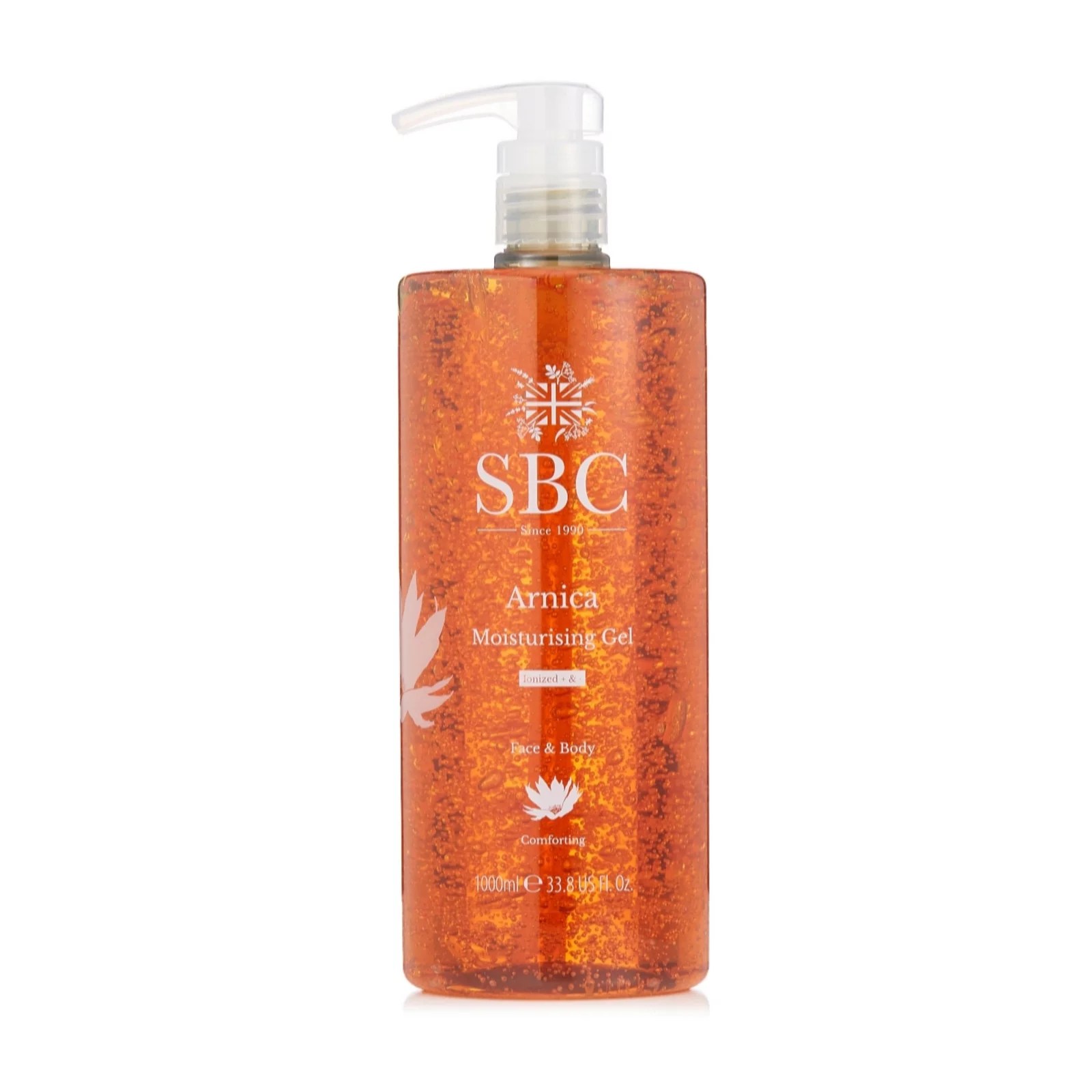 SBC Arnica Skincare Gel 1 Litre QVC UK