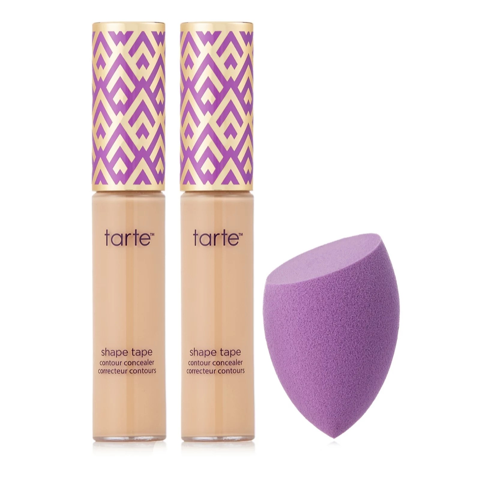 Tarte Shape Tape Contour Concealer Duo With Quickie Blending Sponge