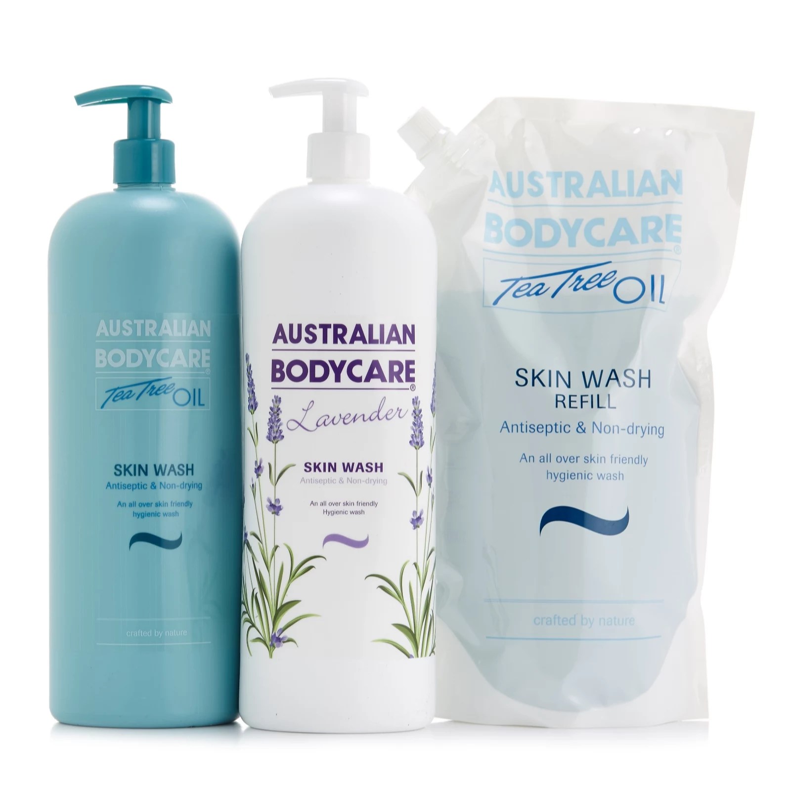 Australian Bodycare 3 Piece Tea Tree Skinwash Collection QVC UK