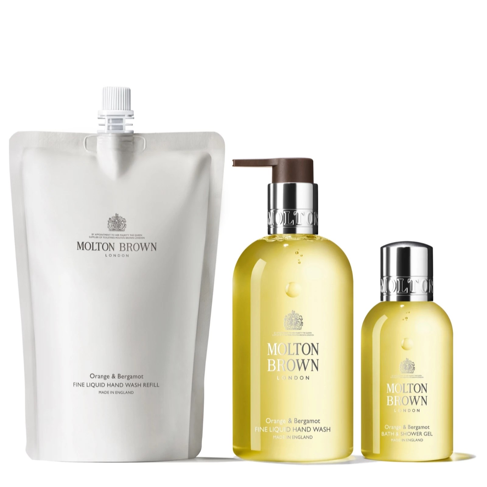 Molton Brown 3 Piece Hand & Body Wash Collection QVC UK